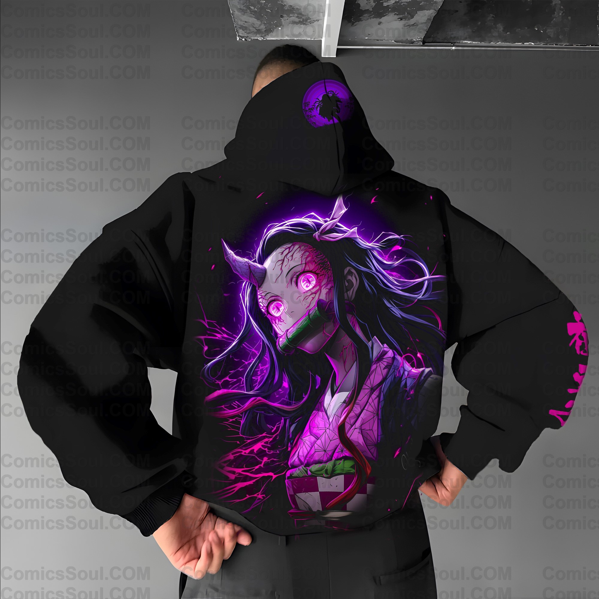 Unisex “ Comicssoul   ” Graphic Streetwear Vintage Hoodie
