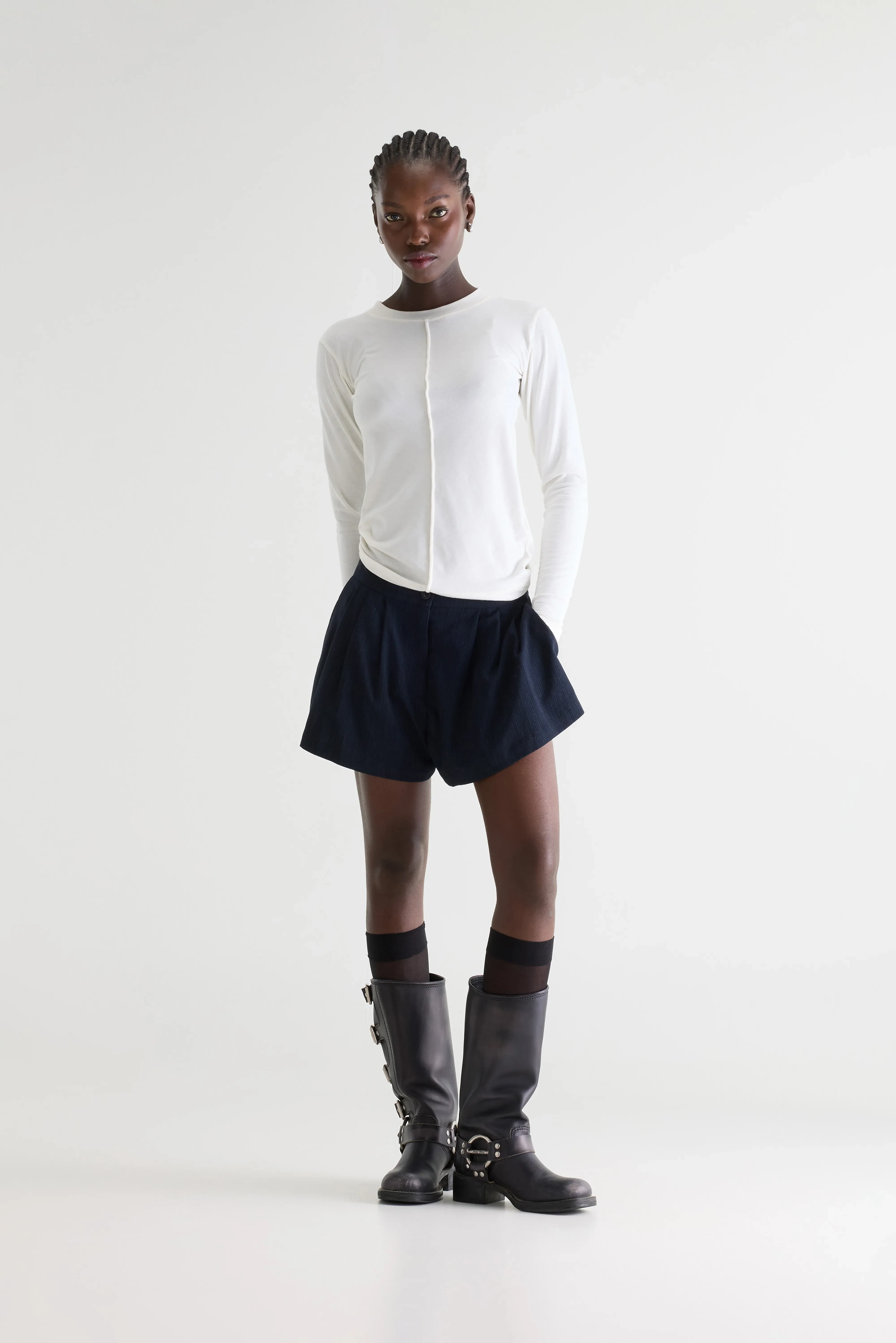 Bellerose Mendy long-sleeve t-shirt (261 / W / NATURAL)