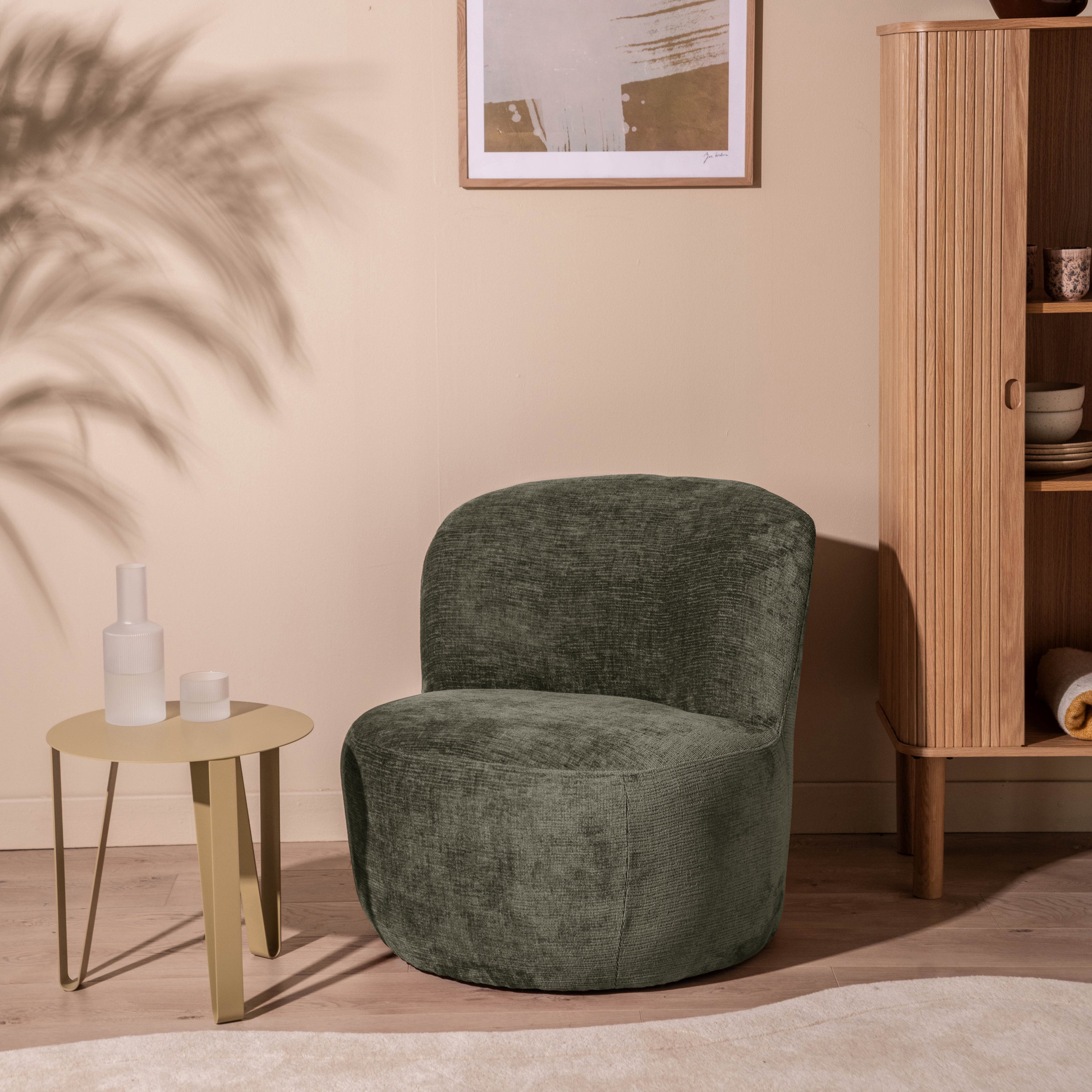 Blokker Roomy Fauteuil - Groen