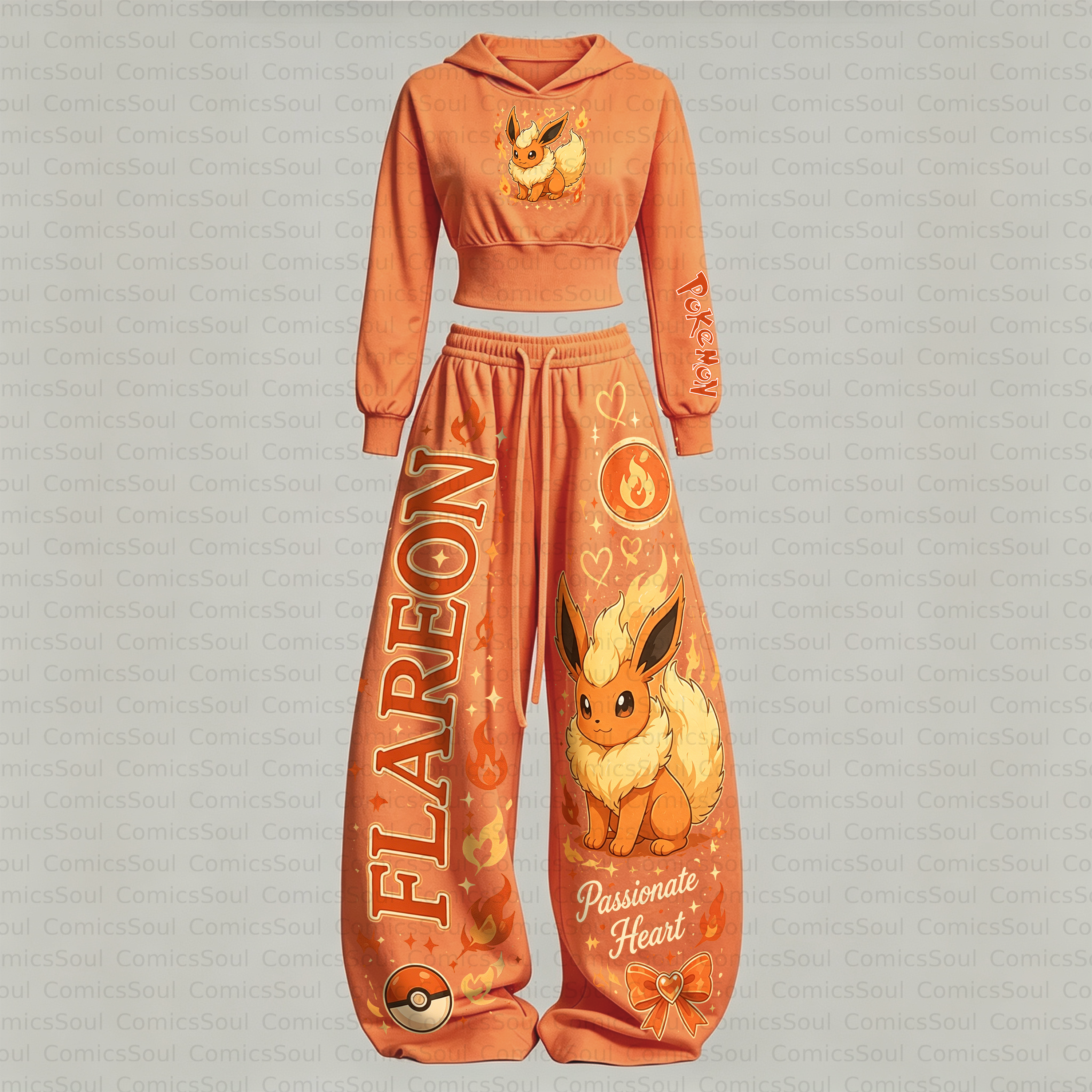 Pokémon Hoodie & Pants Two Piece Tracksuit Set 3050989 TeeThreads Sustain the Scene with Custom Apparel