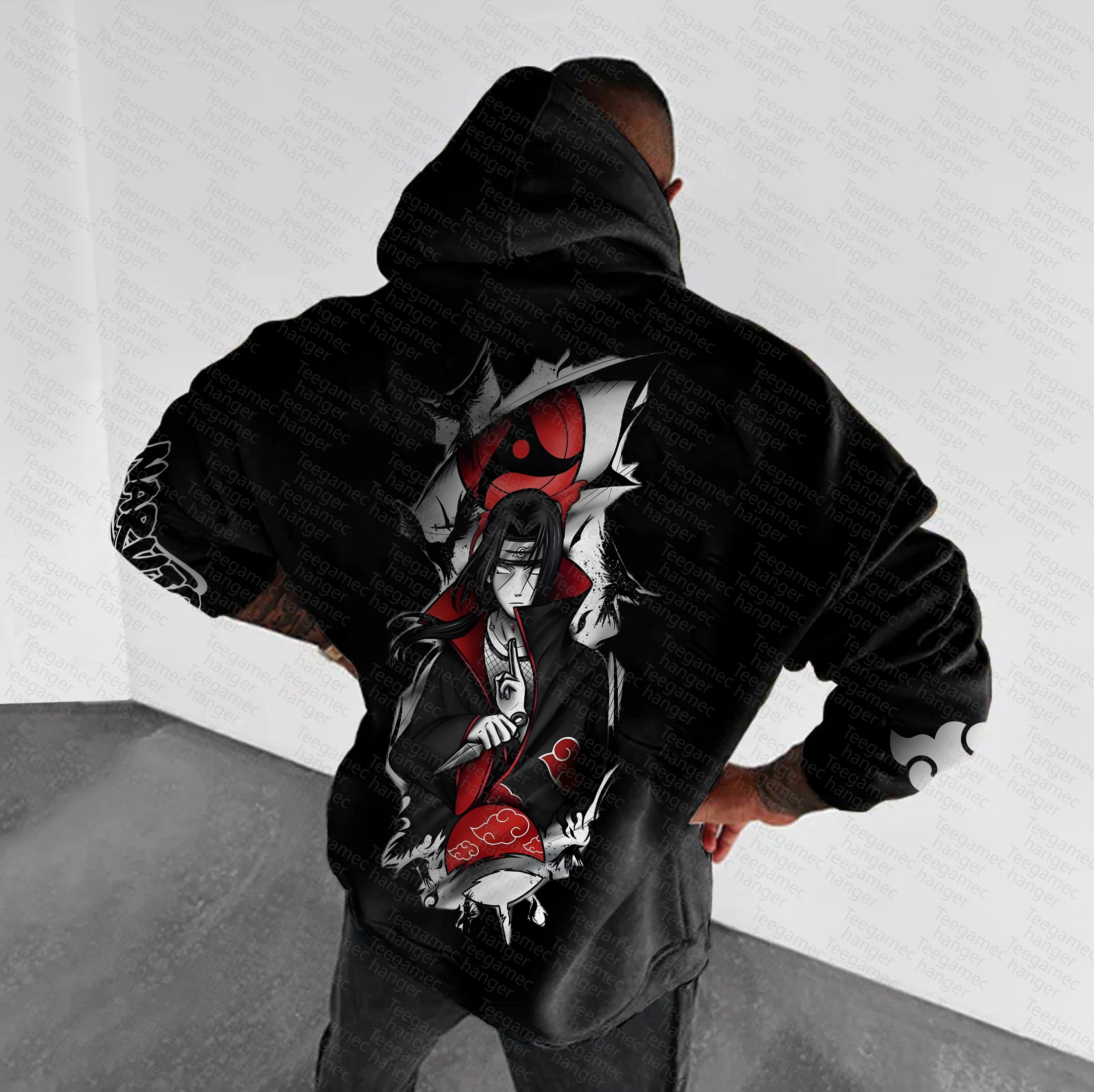 Unisex Anime Graphic Streetwear Vintage Hoodie