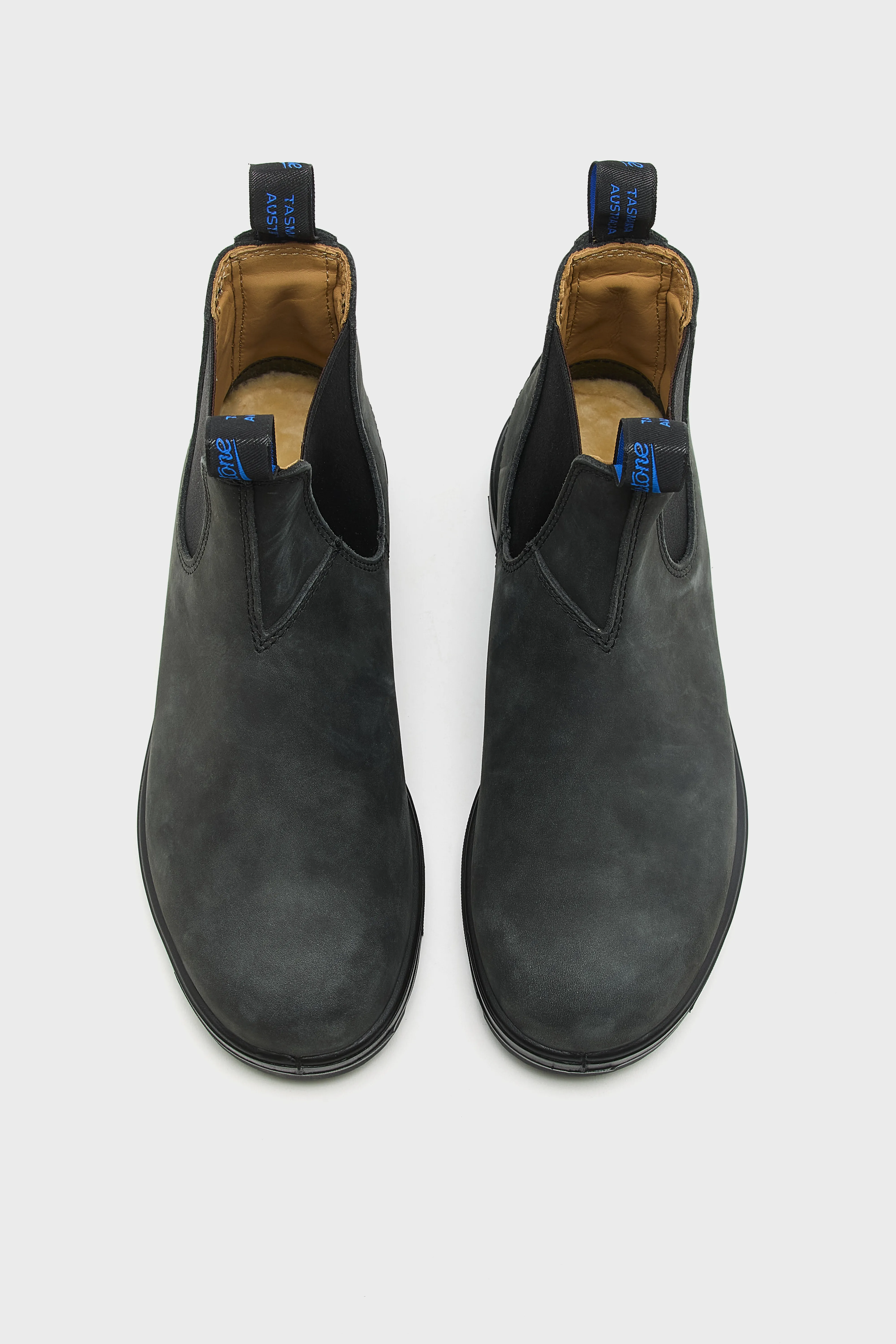 Bellerose 1478 Thermal Chelsea Boots for Women  (252 / W / BLACK)
