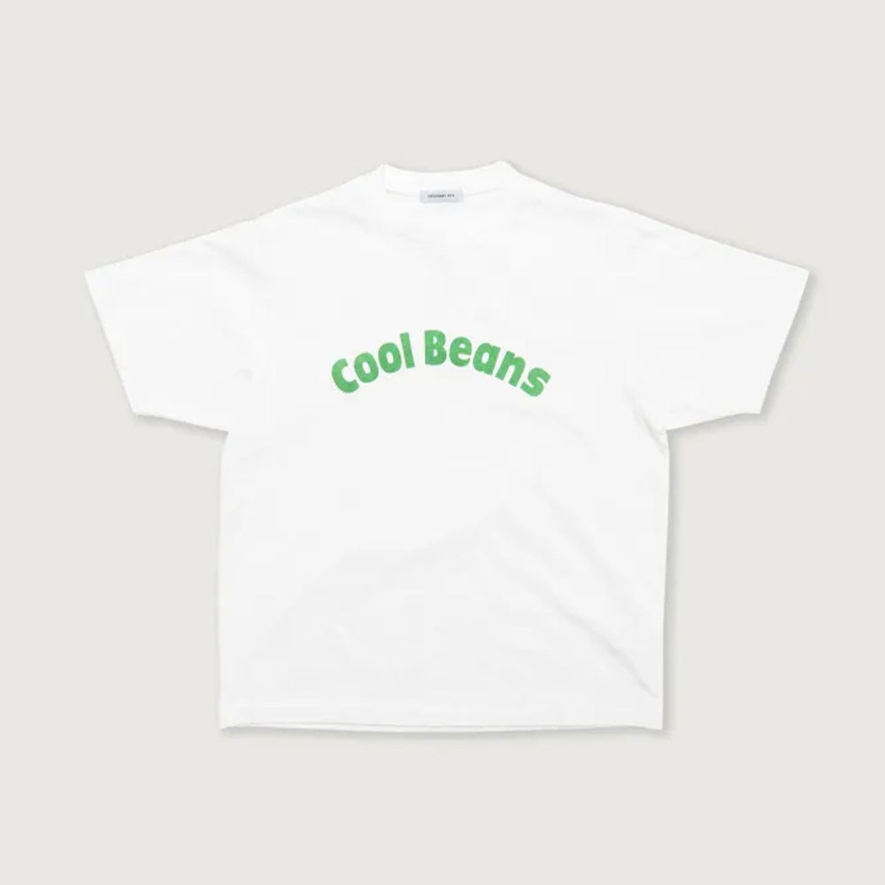 Ordinary Fits - T-shirt Print Cool Beans - Blanc