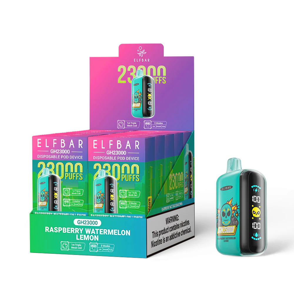 ELFBAR GH23000 cigarette électronique jetable (toutes les saveurs)