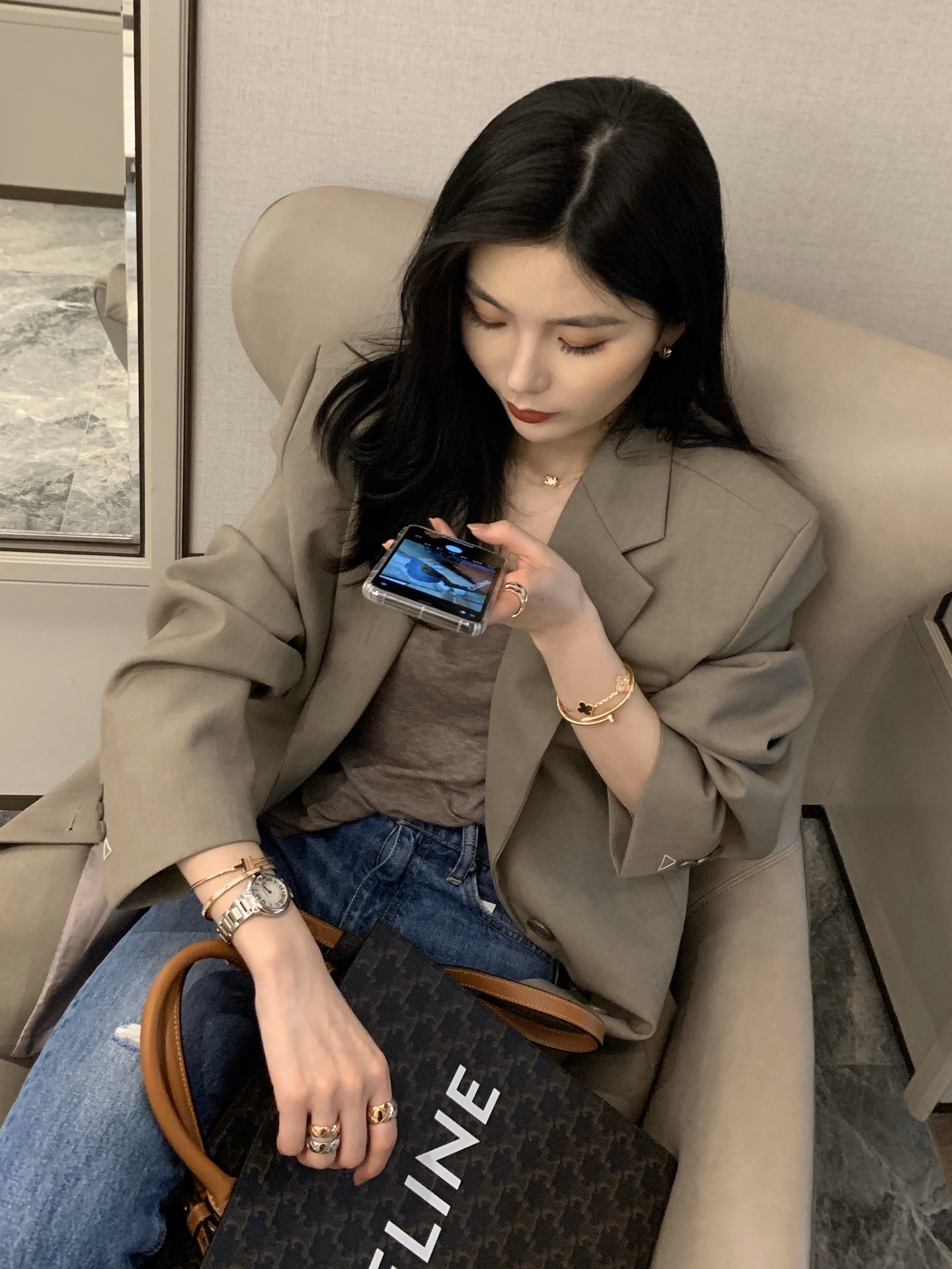 Chanel No Diamond Wide Coco Crush Ring - Original Replica Club
