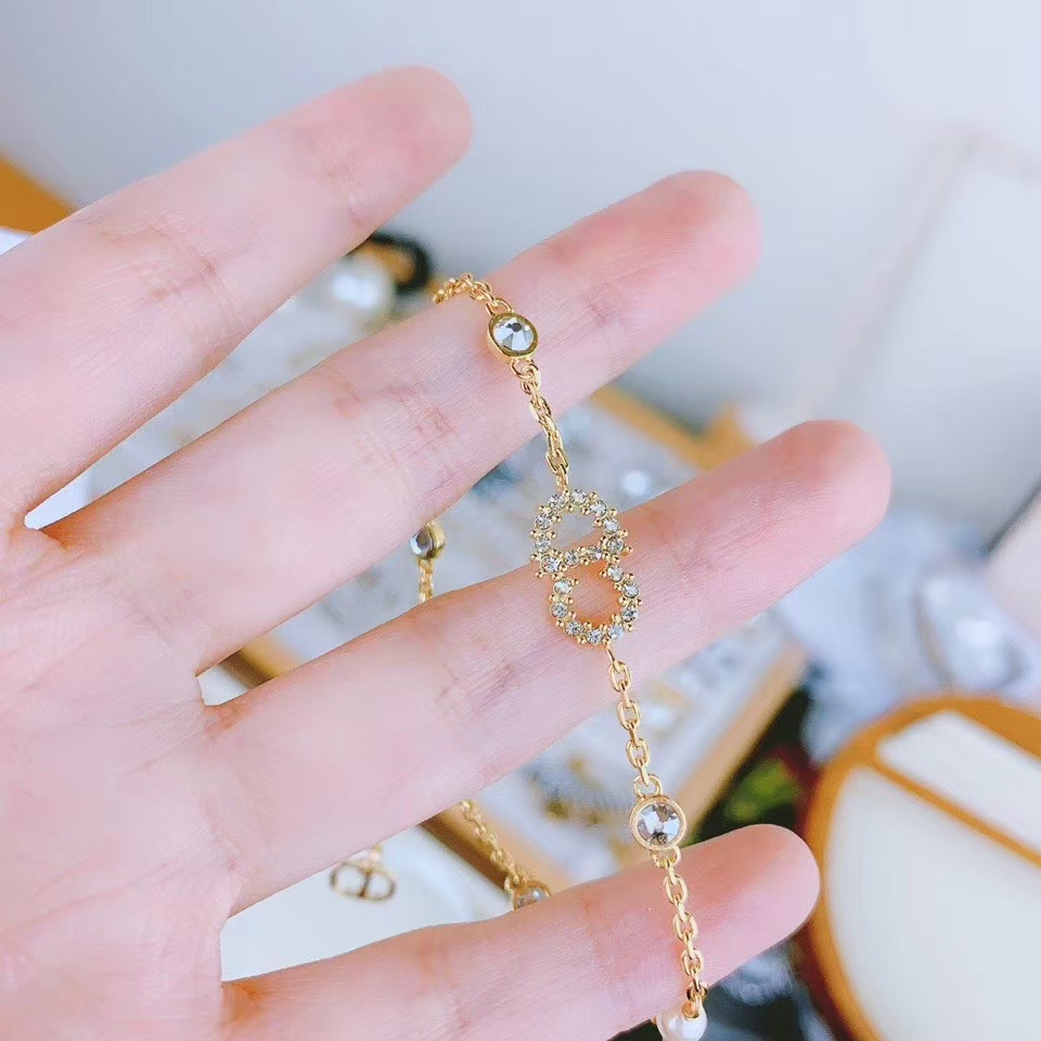 Dior CD Diamond Bracelet - Original Replica Club
