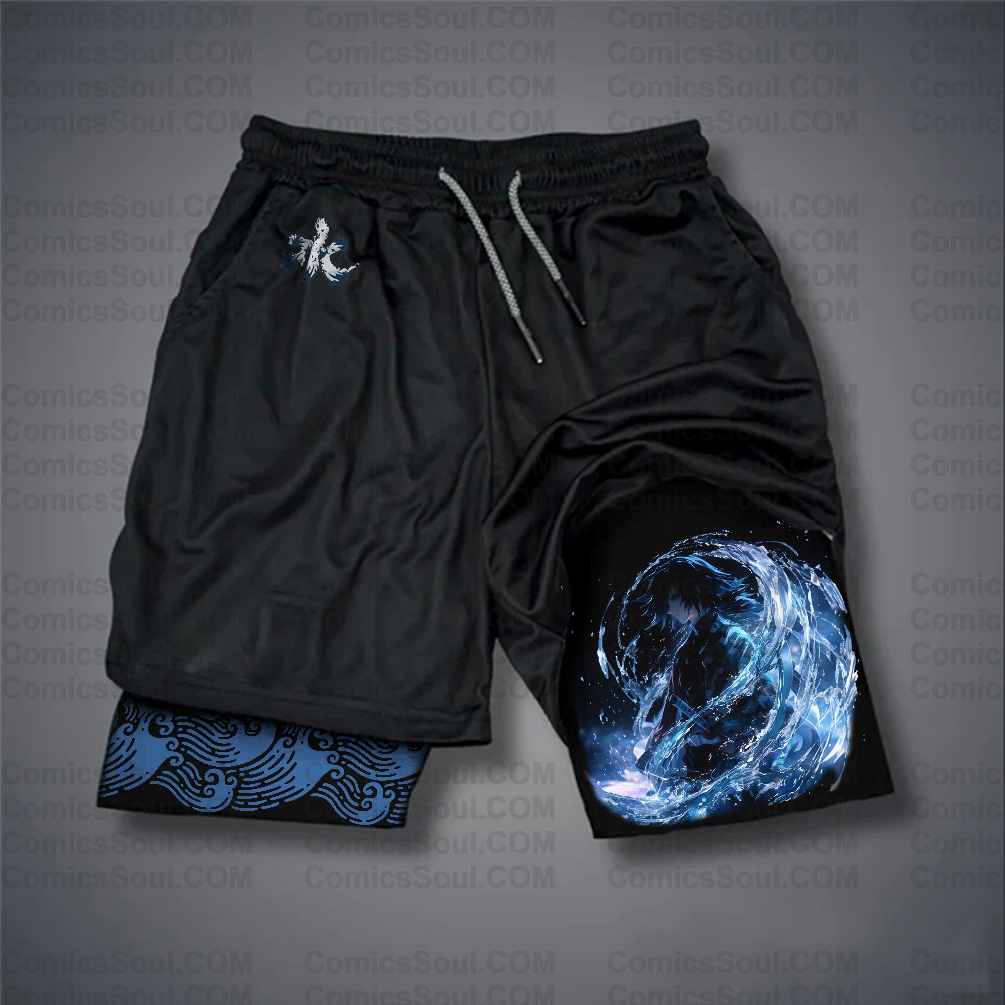 Unisex “ Comicssoul” Casual Streetwear Shorts