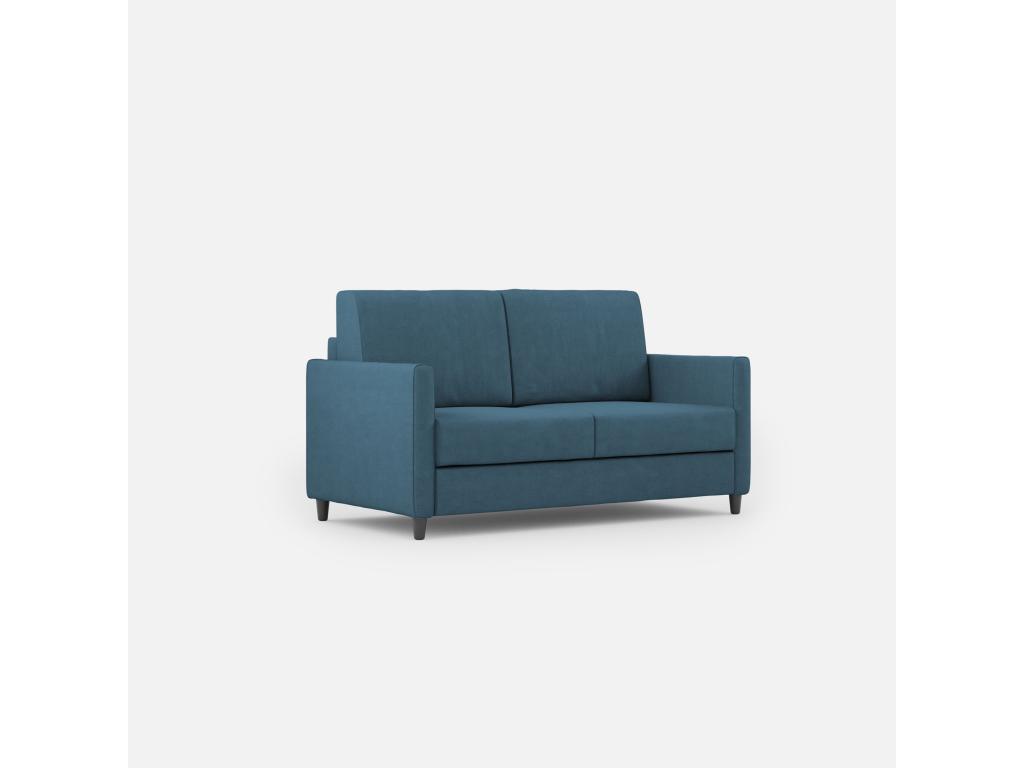 Sofá mediano Joliven de 2 plazas dos plazas de 70 cm dimensiones exteriores L 158 cm color avio