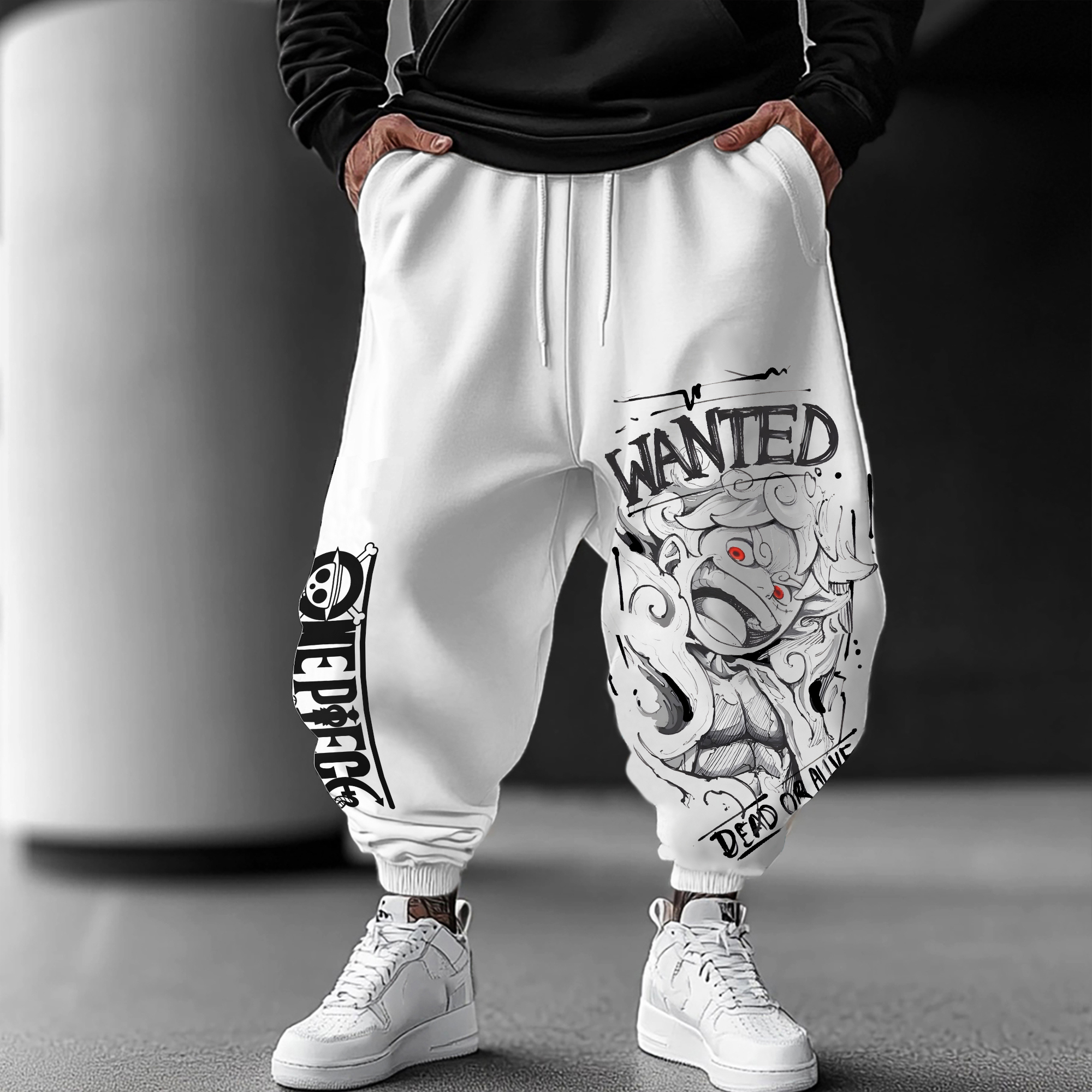 Unisex Anime Printed  Pants丨 Luffy Gear 5