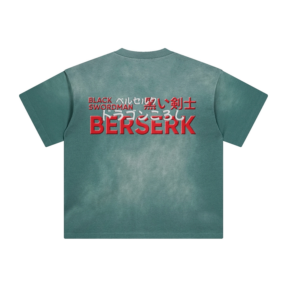 Unisex Anime Inspired Vintage T-Shirt TeeThreads Sustain the Scene with Custom Apparel