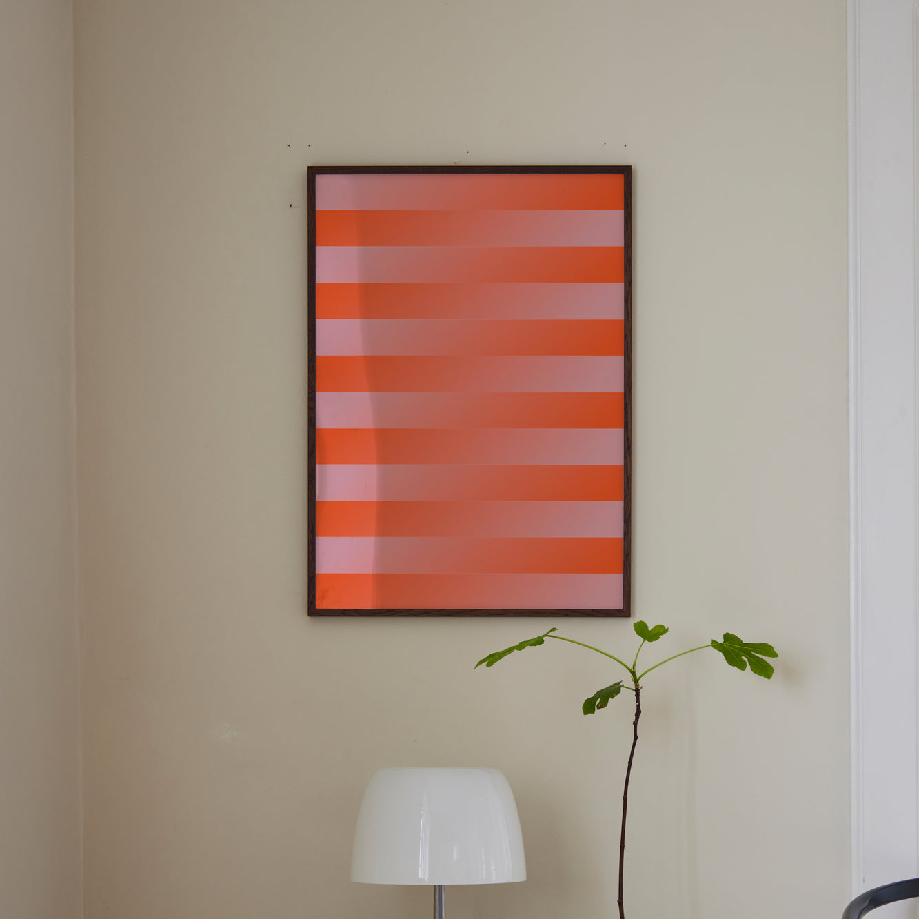 Paper Collective Absorb 05 Poster 50 x 70 cm - Orange / Pink
