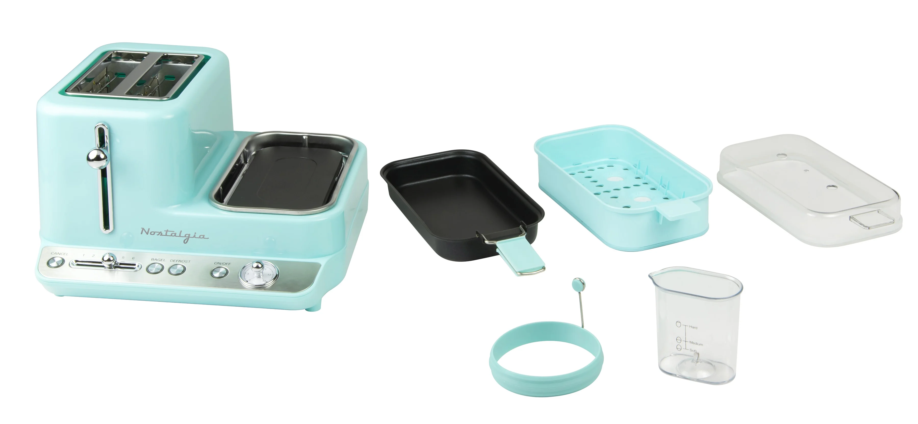CLBS3AQ Retro 3-in-1 Breakfast Station, Aqua - Image 6