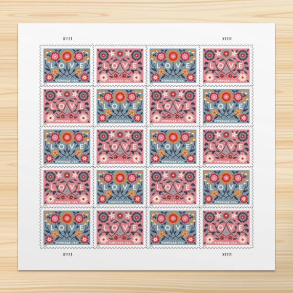 Love 2022 Forever Stamps