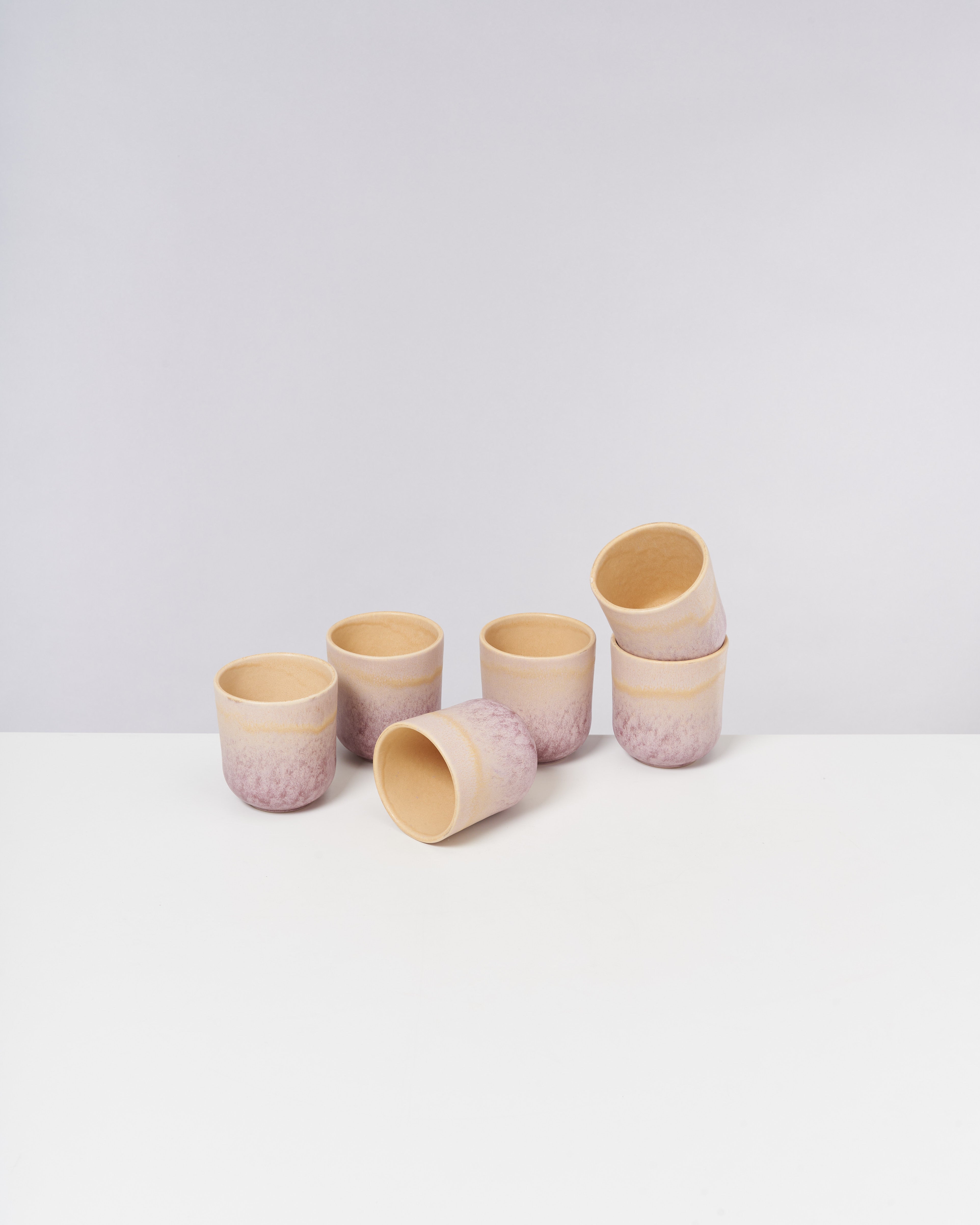 Copa Alto Becher klein apricot flieder