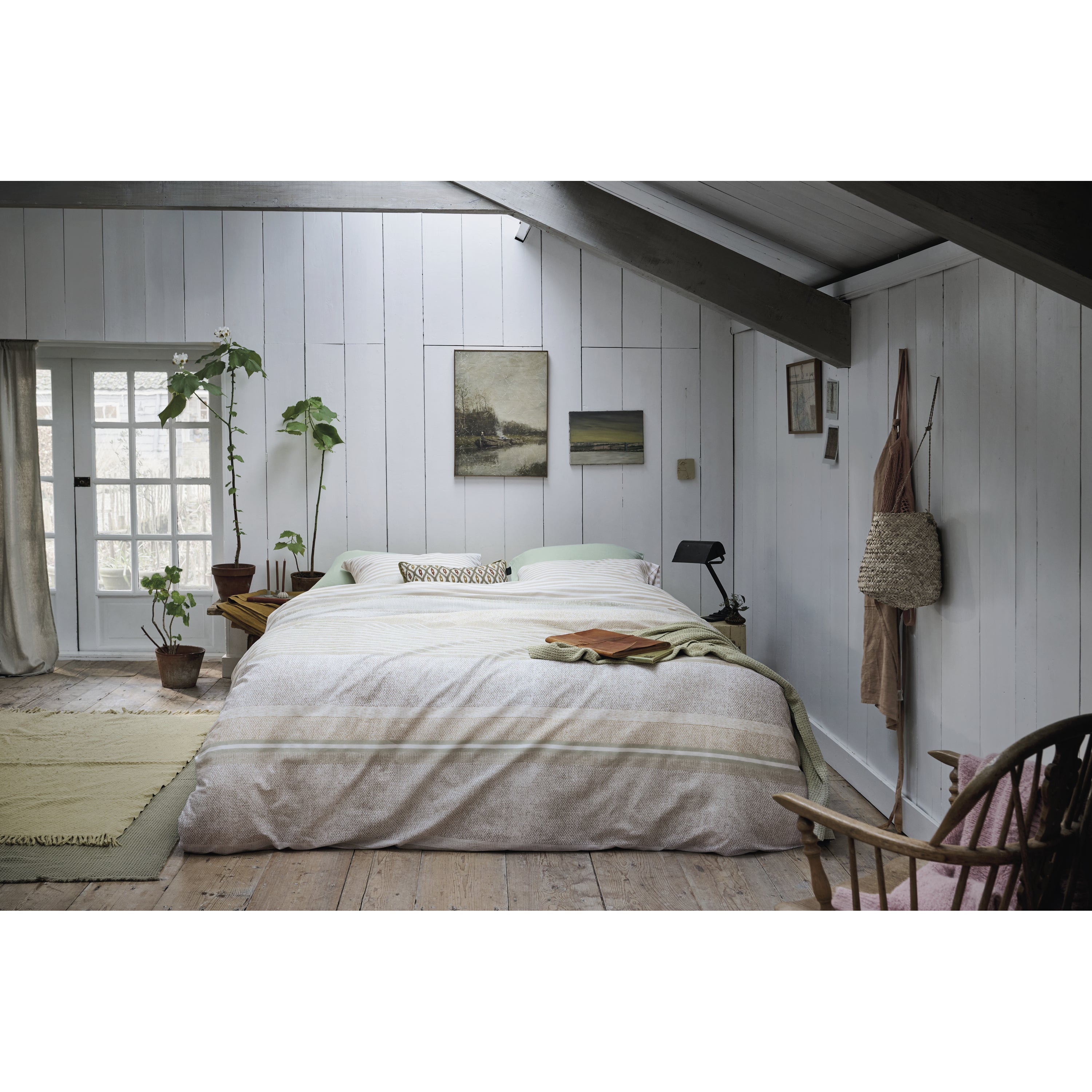 Ariadne at Home Homey Dekbedovertrek 240 x 200/220 cm - Naturel