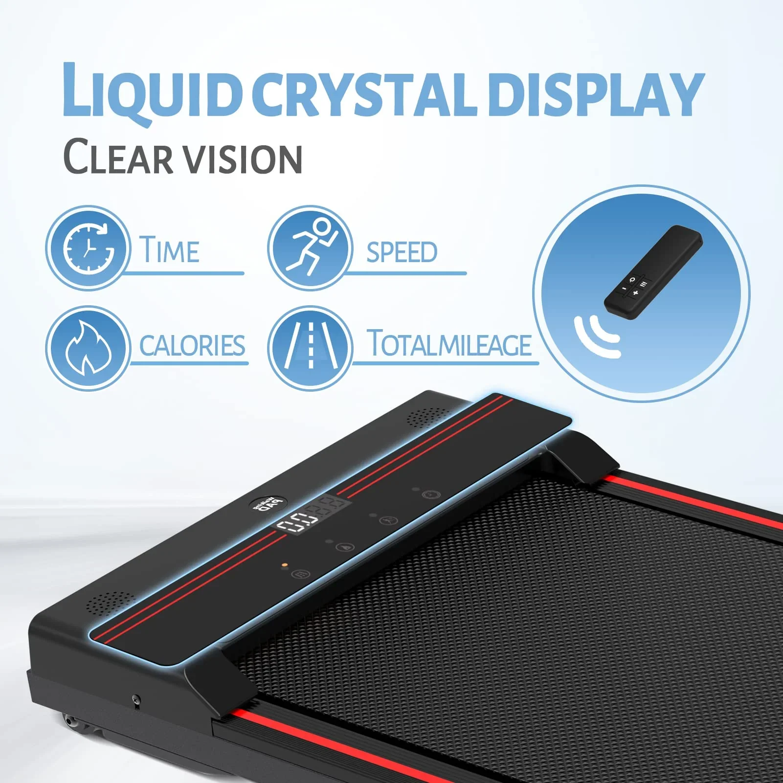 Sperax Under Desk Walking Pad Treadmill, 2.5 Horsepower, 320 lb Capacity - Image 5 Sperax Under Desk Walking Pad Treadmill, 2.5 Horsepower, 320 lb Capacity - Image 5