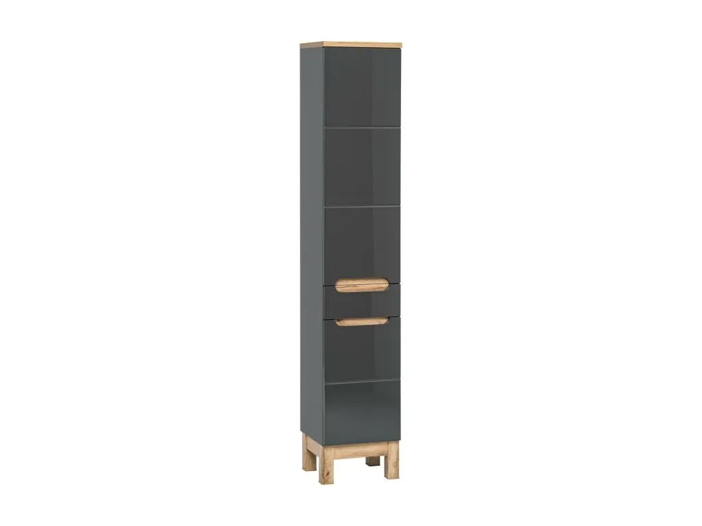 Armario Alto Hogarmini HC35 2D1D 35x33x187 Verdeoscuro 95169xllo
