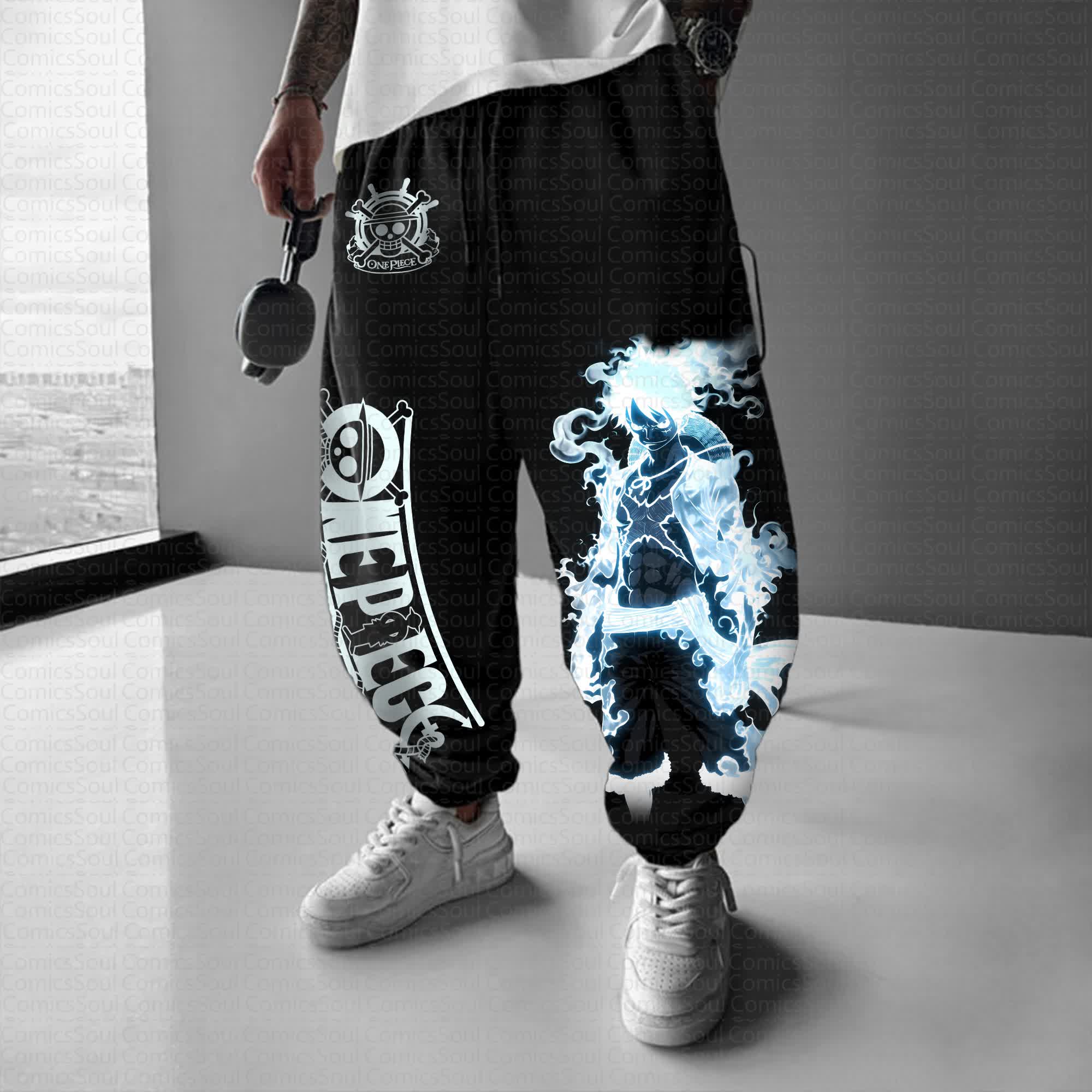 Unisex Anime Inspired Vintage Pants丨Comicssoul
