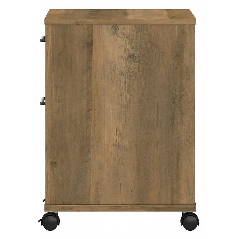 Bush Furniture Key West Mobile File Cabinet with 2 Drawers