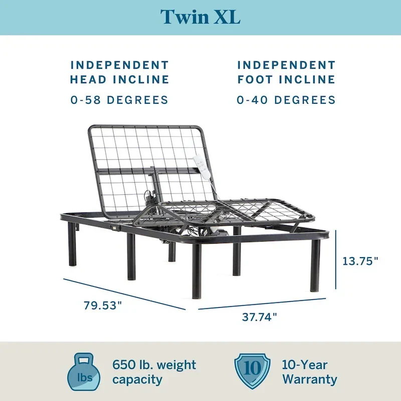 Lucid Adjustable Bed Base - Standard Model