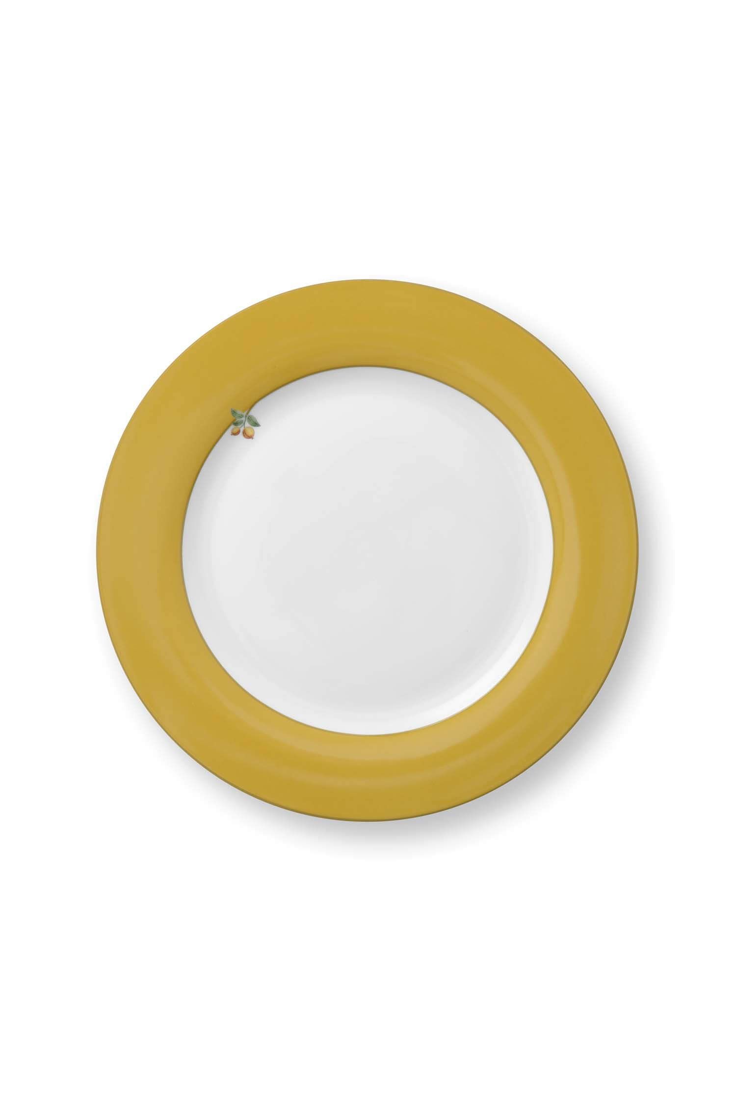 Dinner Plate Lily&Lotus Uni Yellow 26.5cm