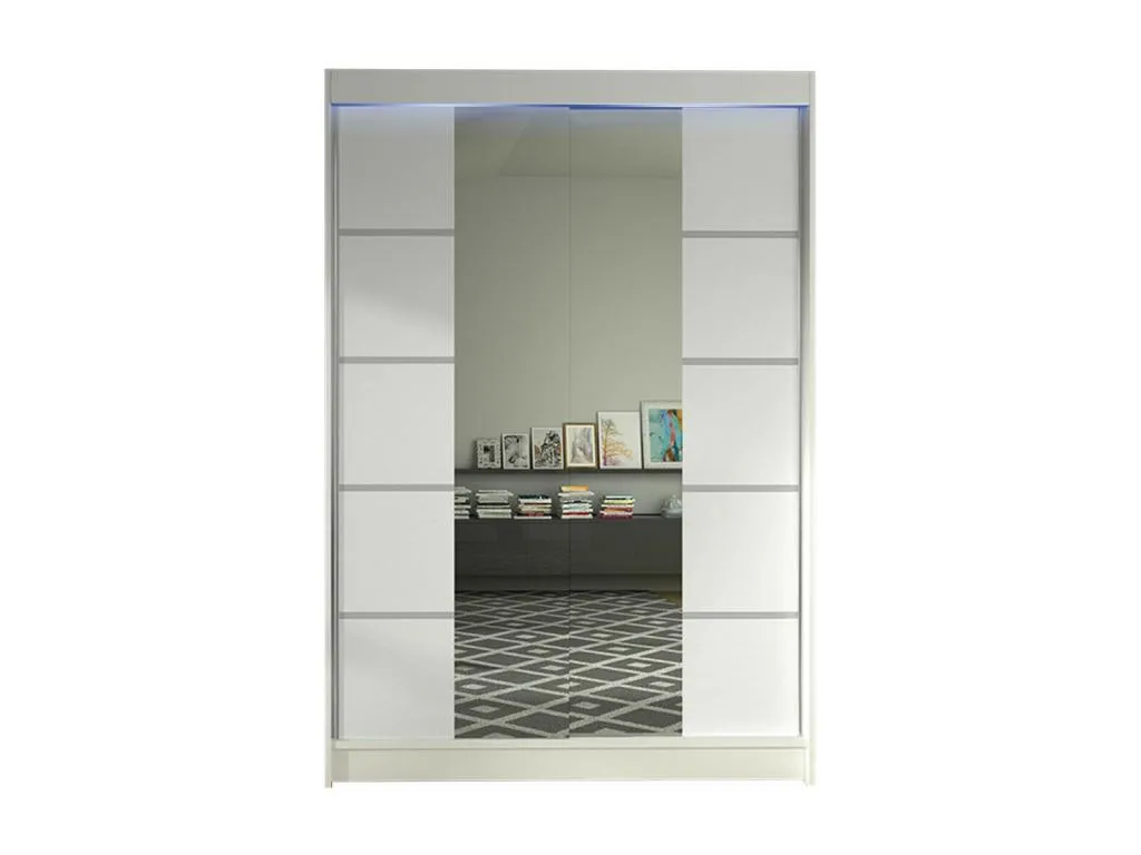Armario Luxmbls 151 Blanco 200x120x58cm Puertas de armario - Correderas YNOY51418