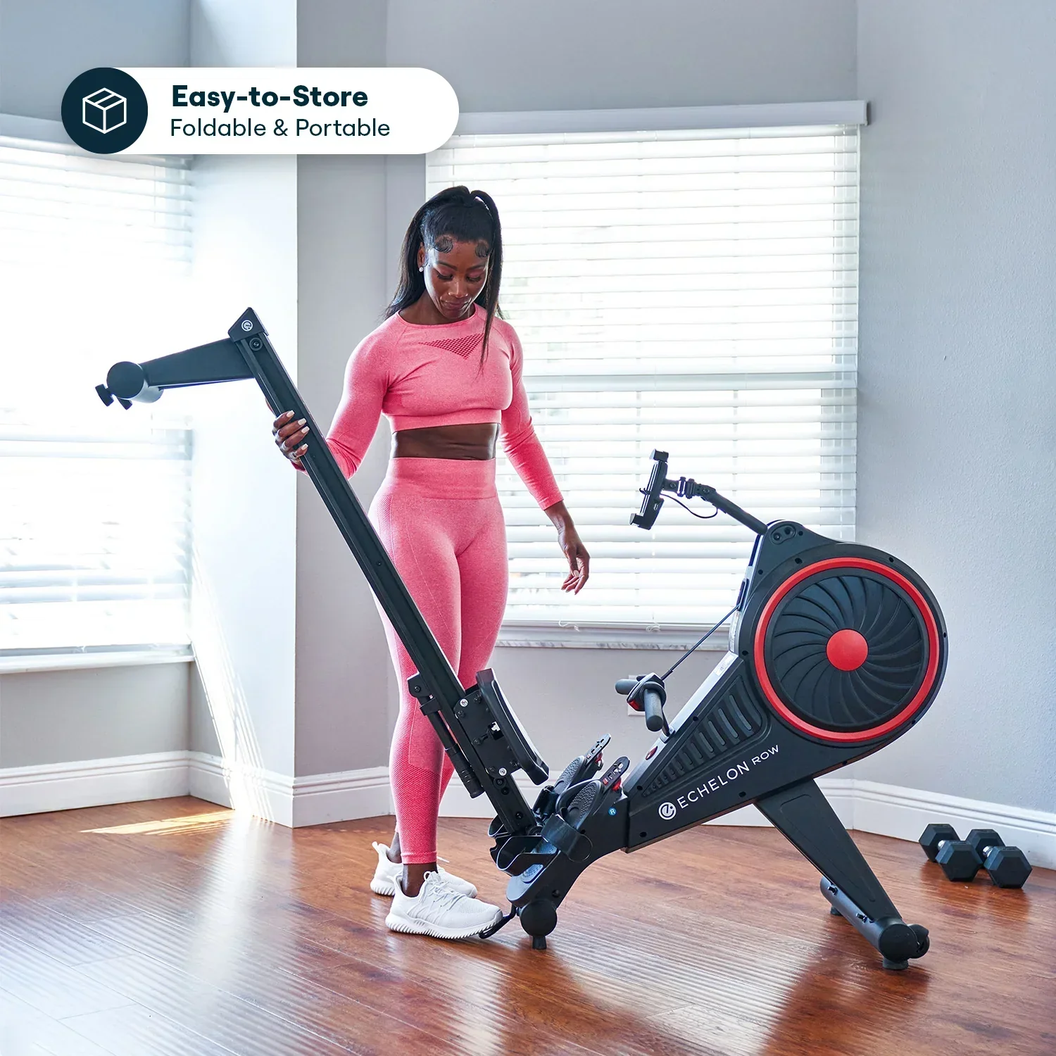Echelon Magnetic Resistance Rowing Machine - Image 4 Echelon Magnetic Resistance Rowing Machine - Image 4