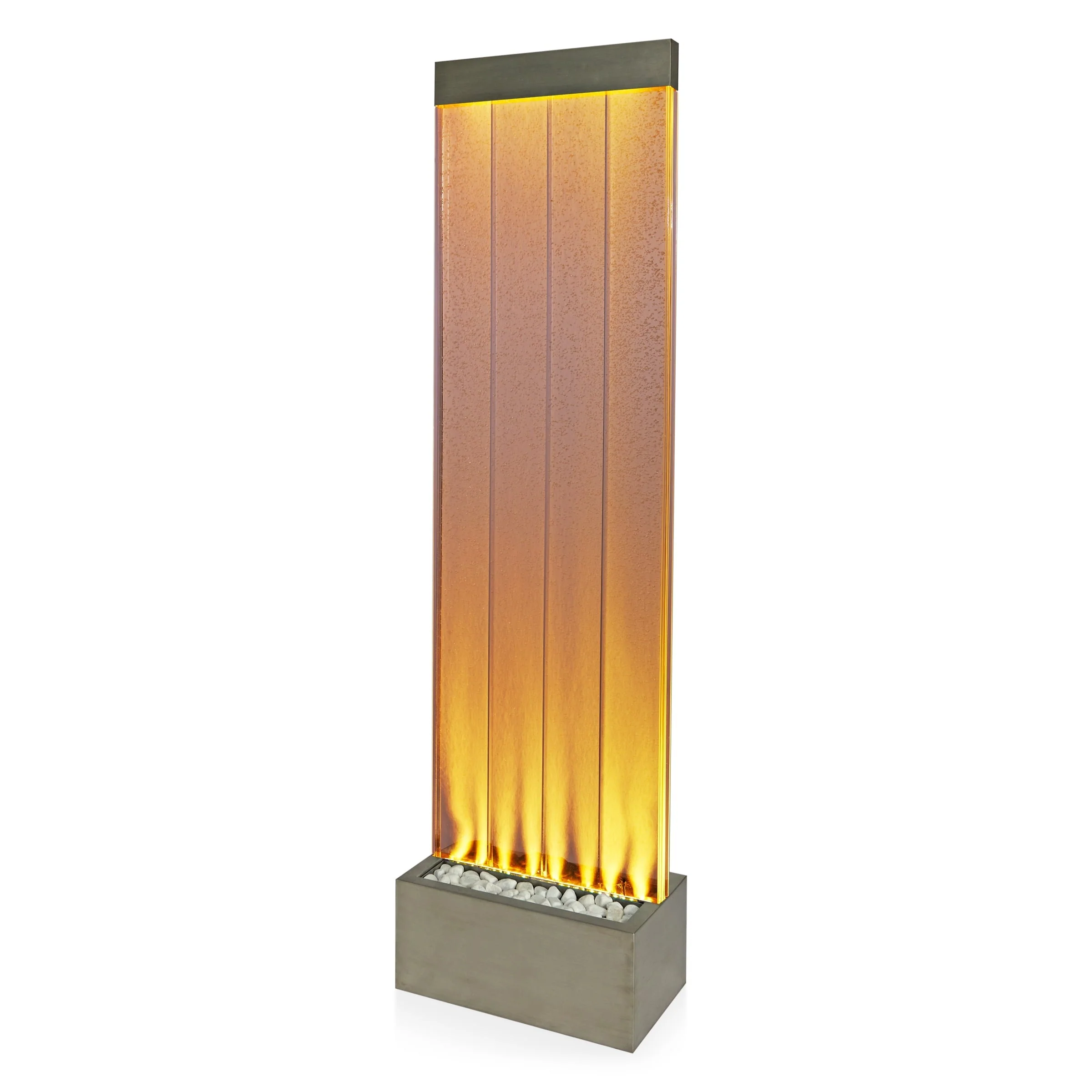 Alpine Corporation 72"H Indoor Acrylic Bubble Wall Corded Electric Fountain - Image 9