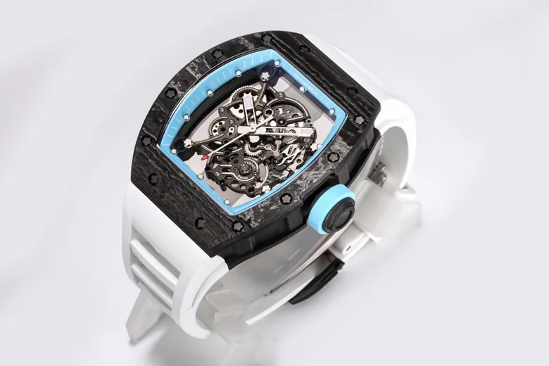 Richard Mille RM055 Black Carbon Fiber Watch