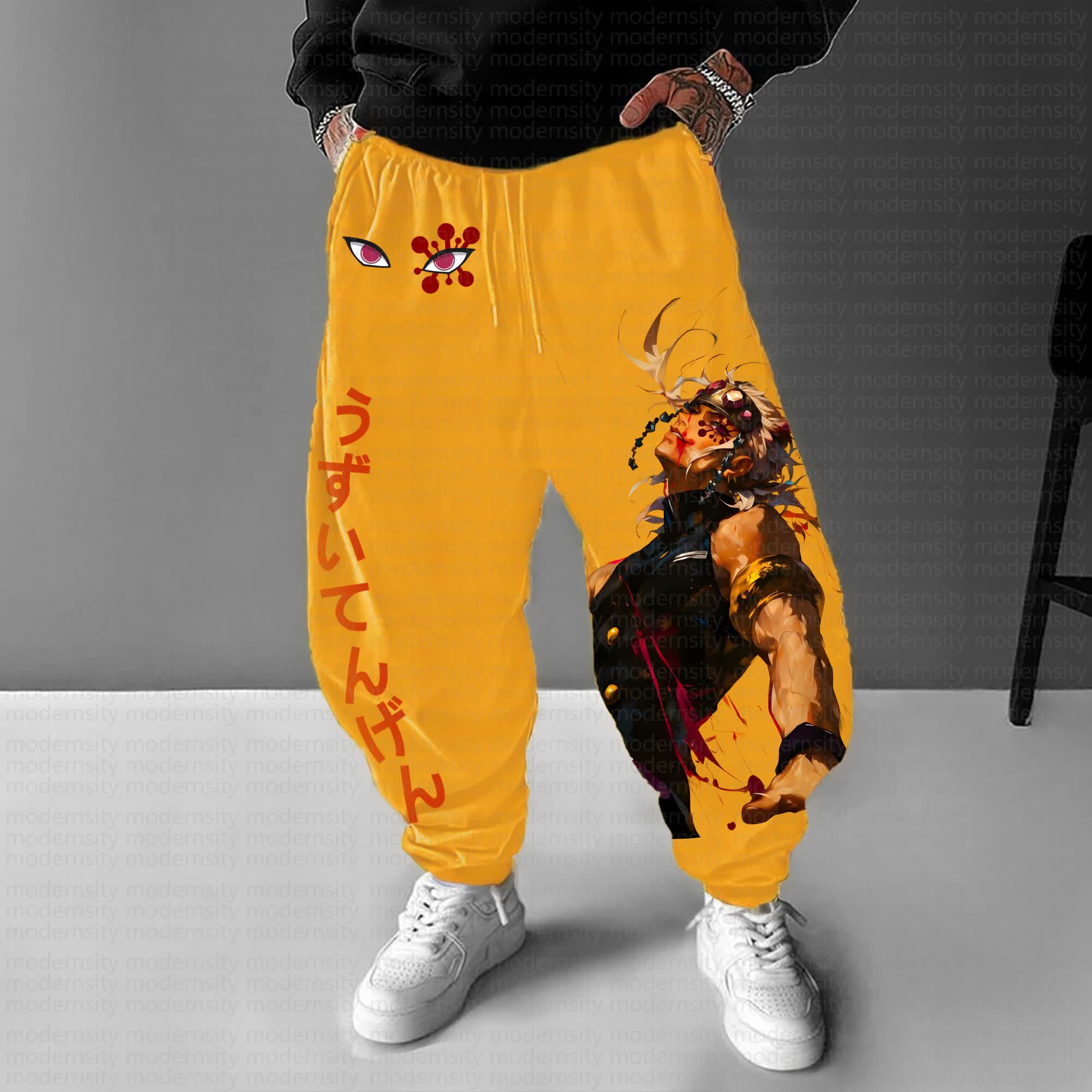 Unisex Anime Inspired Vintage Pants丨Comicssoul