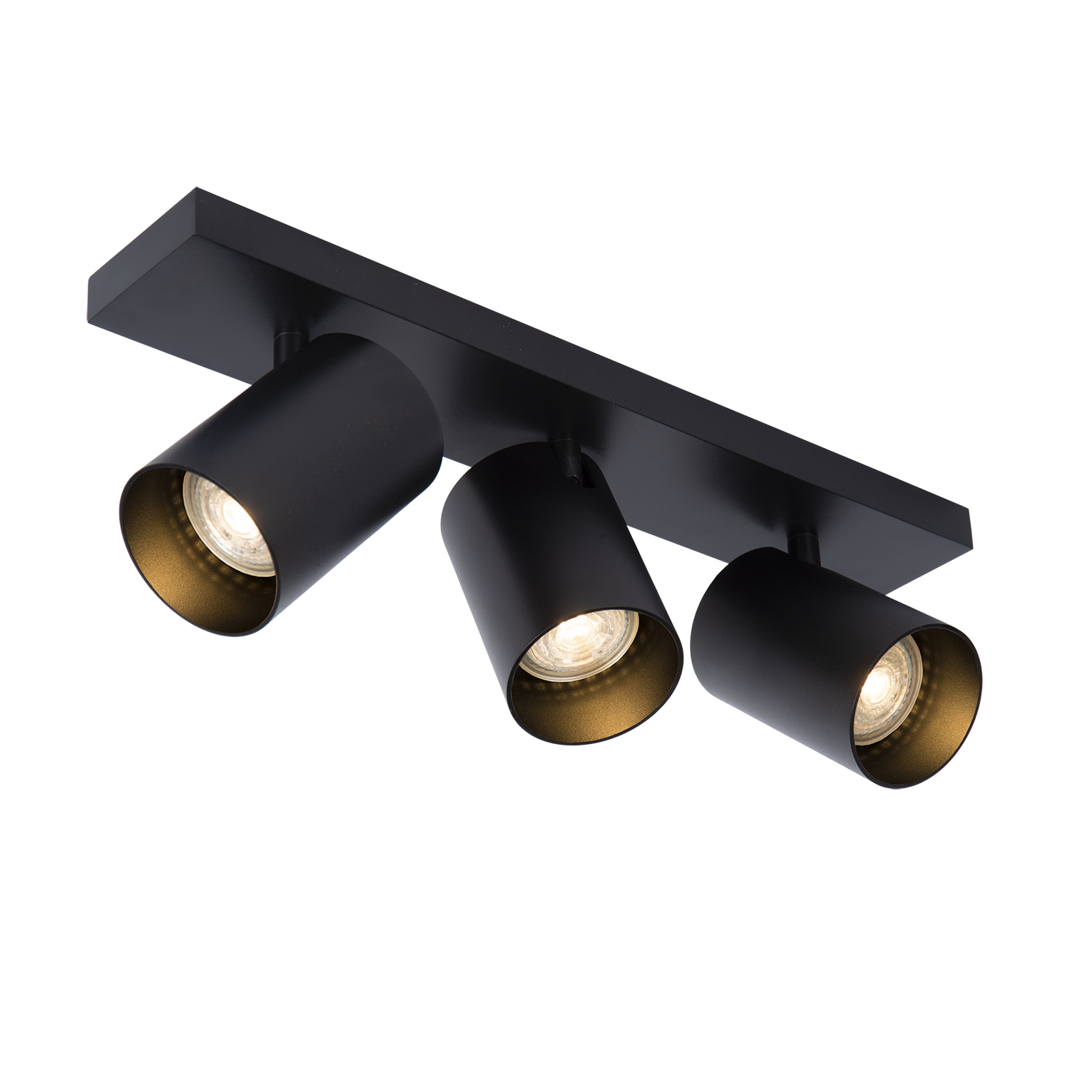 Atmooz Plafondlamp Nuo 3 - Zwart Metaal - Opbouw Plafondspot