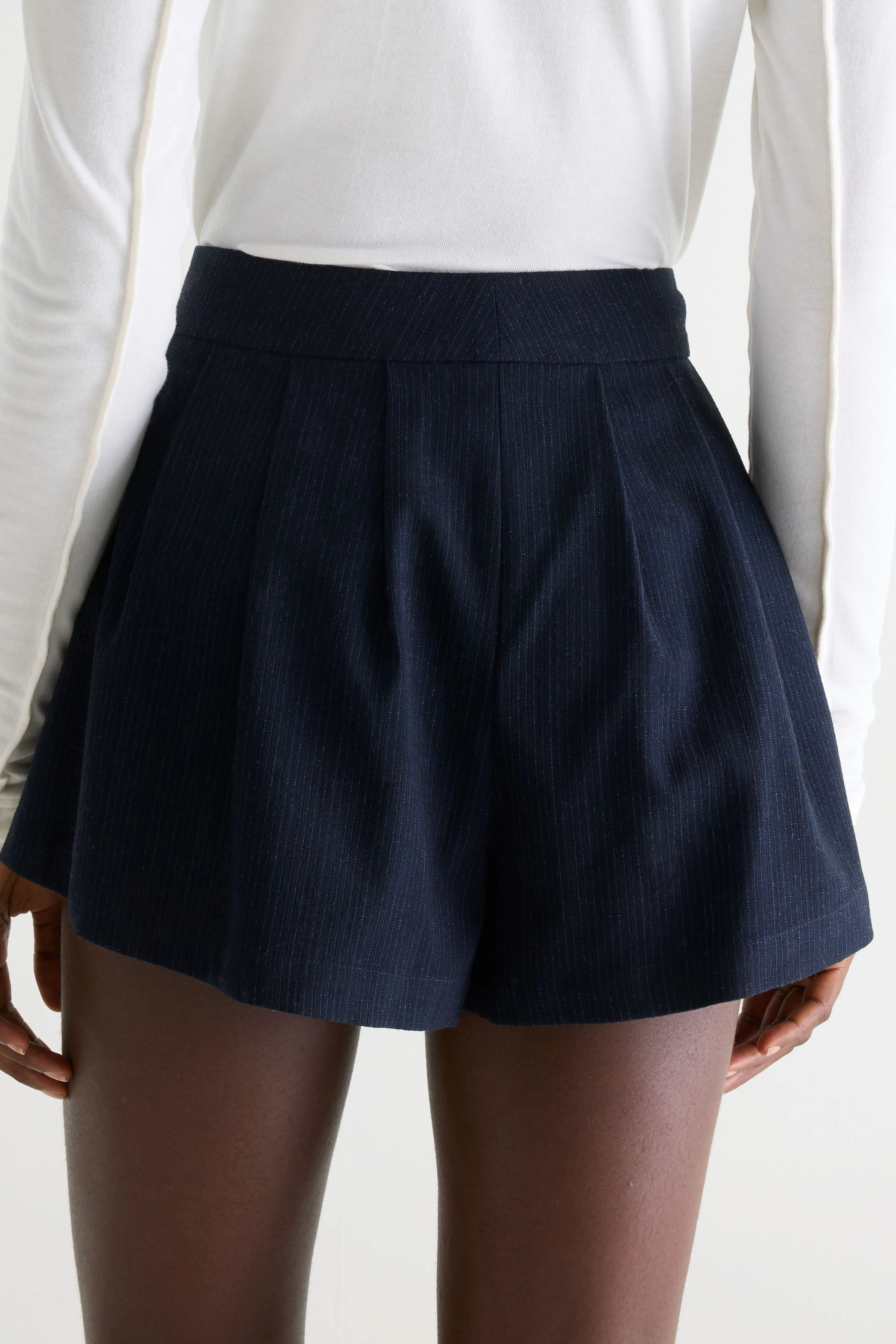 Bellerose Valentin mini shorts (261 / W / STRIPE A)
