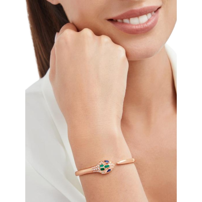 Replicate Serpenti Seduttori gilded snake bracelet(1:1 replica) - Original Replica Club