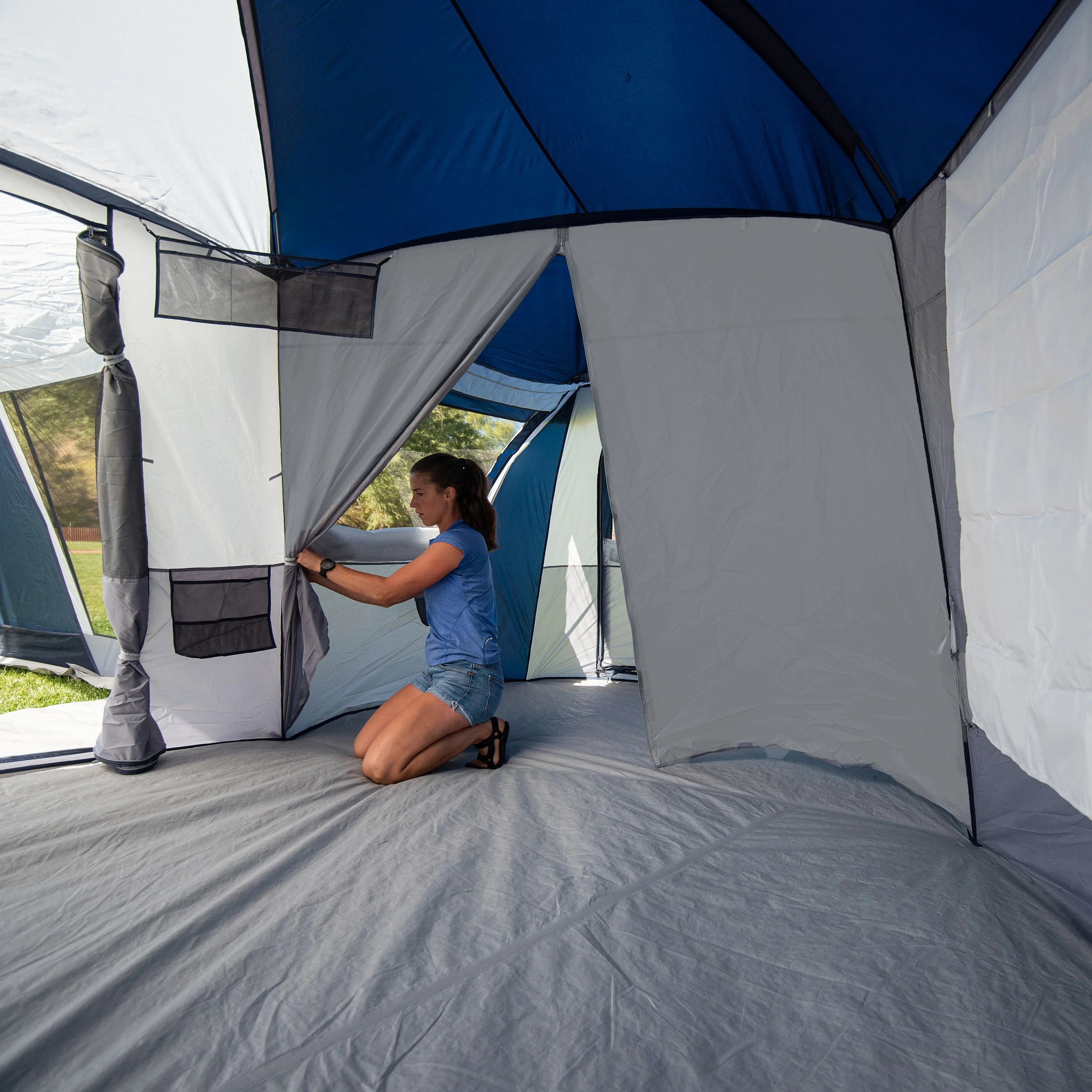 Ozark Trail Hazel Creek 20-Person Star Tent, with Screen Room - Image 4