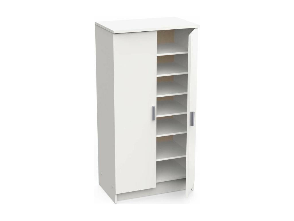 Armario de Zapatos 2 Puertas L54 - 6 cm 21 pares - Shoes