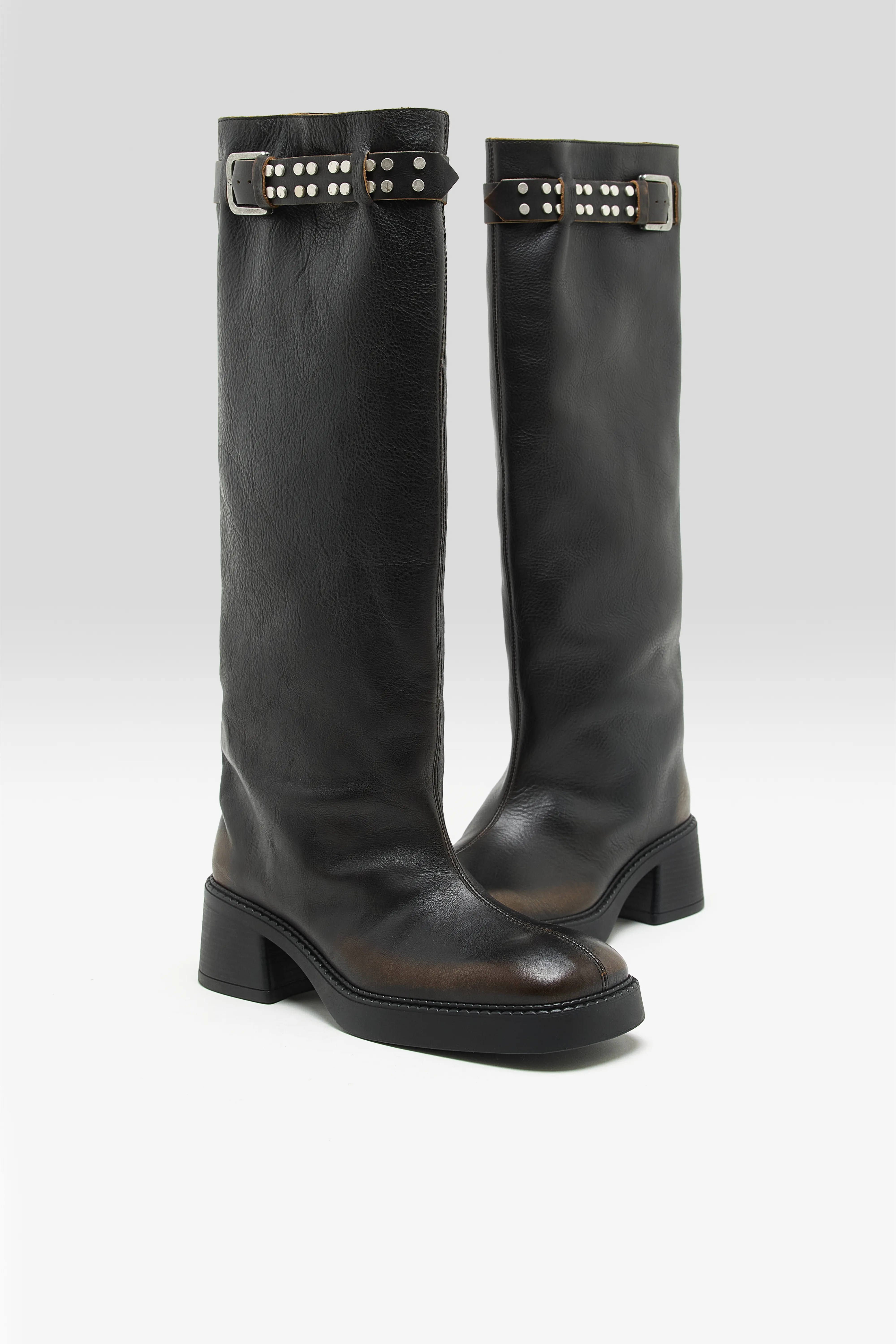 Bellerose Kristel Tall Brown Boots  (252 / W / BROWN)