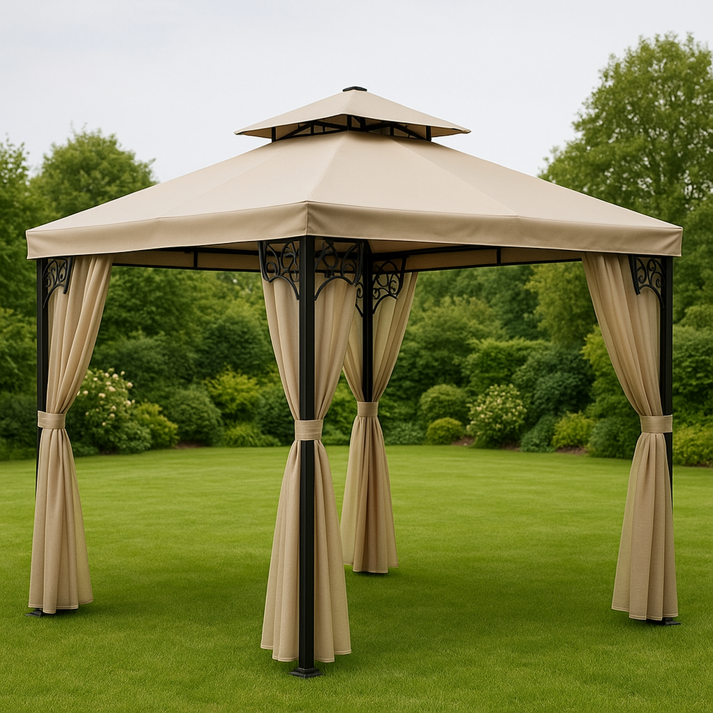 Cenadores 300x300x280 cm beige hzEROQK425mq