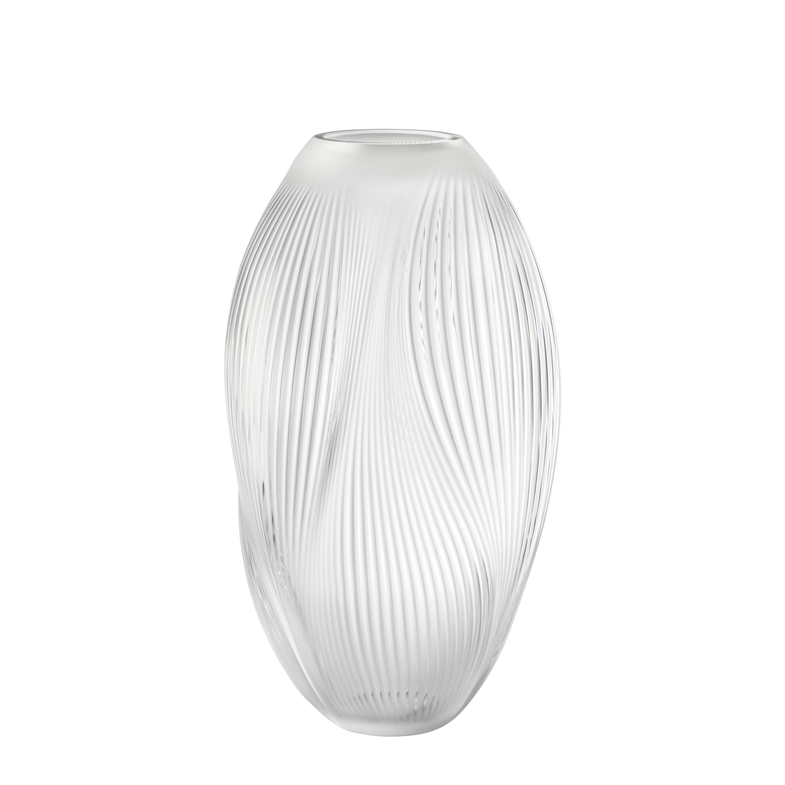 VASE ALIZÉ XXL - CRISTAL INCOLORE