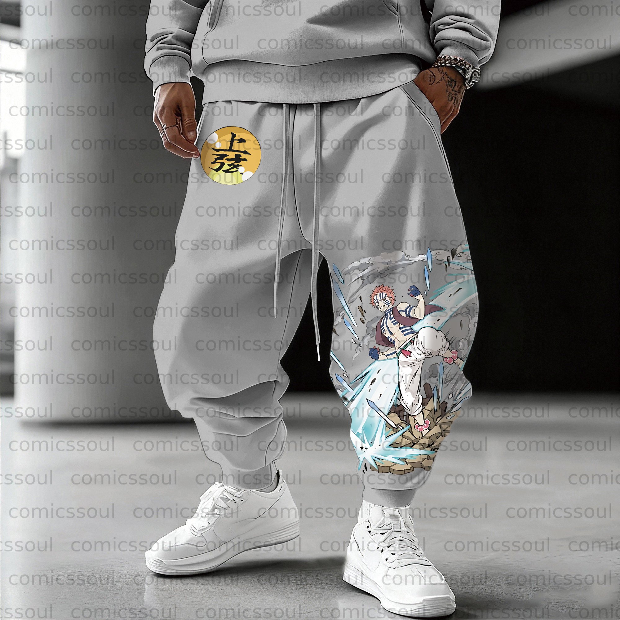 Unisex Anime Inspired Vintage Pants