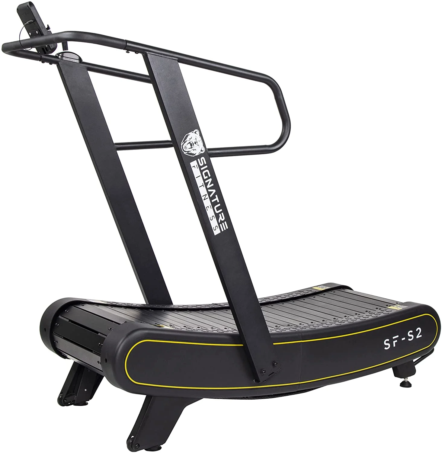 Signature Fitness SF-S2 Sprint Demon - Motorless Curved Sprint Treadmill with Adjustable Levels of Resistance - 300 lb Capacity - Image 9