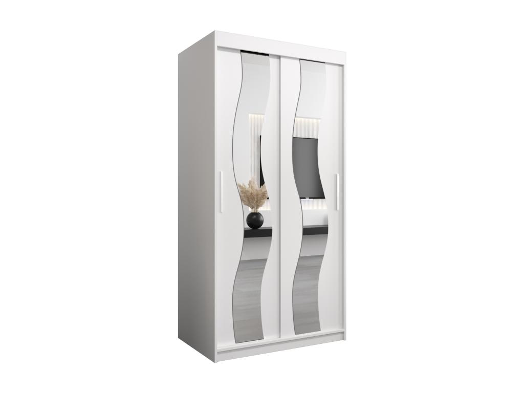 Armario Cozovis de puertas correderas 200/100/62 2 puertas blanco/blanco