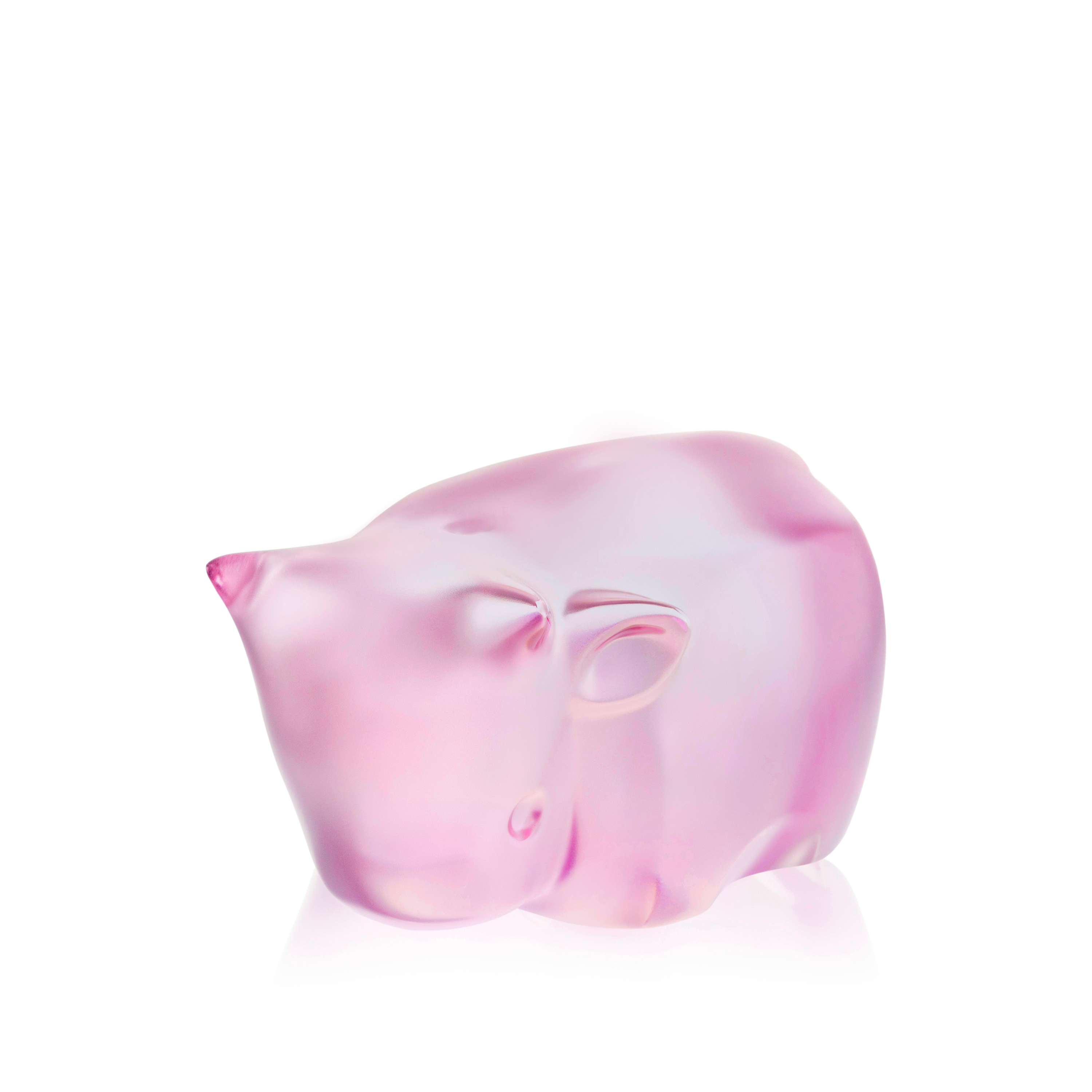 NIU WANG WANG, HAN MEILIN ET LALIQUE, 2025 - CRISTAL LUSTRÉ ROSE