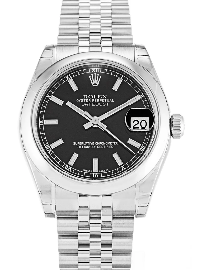 Rolex Lady-Datejust 31mm Black Dial 178240-3