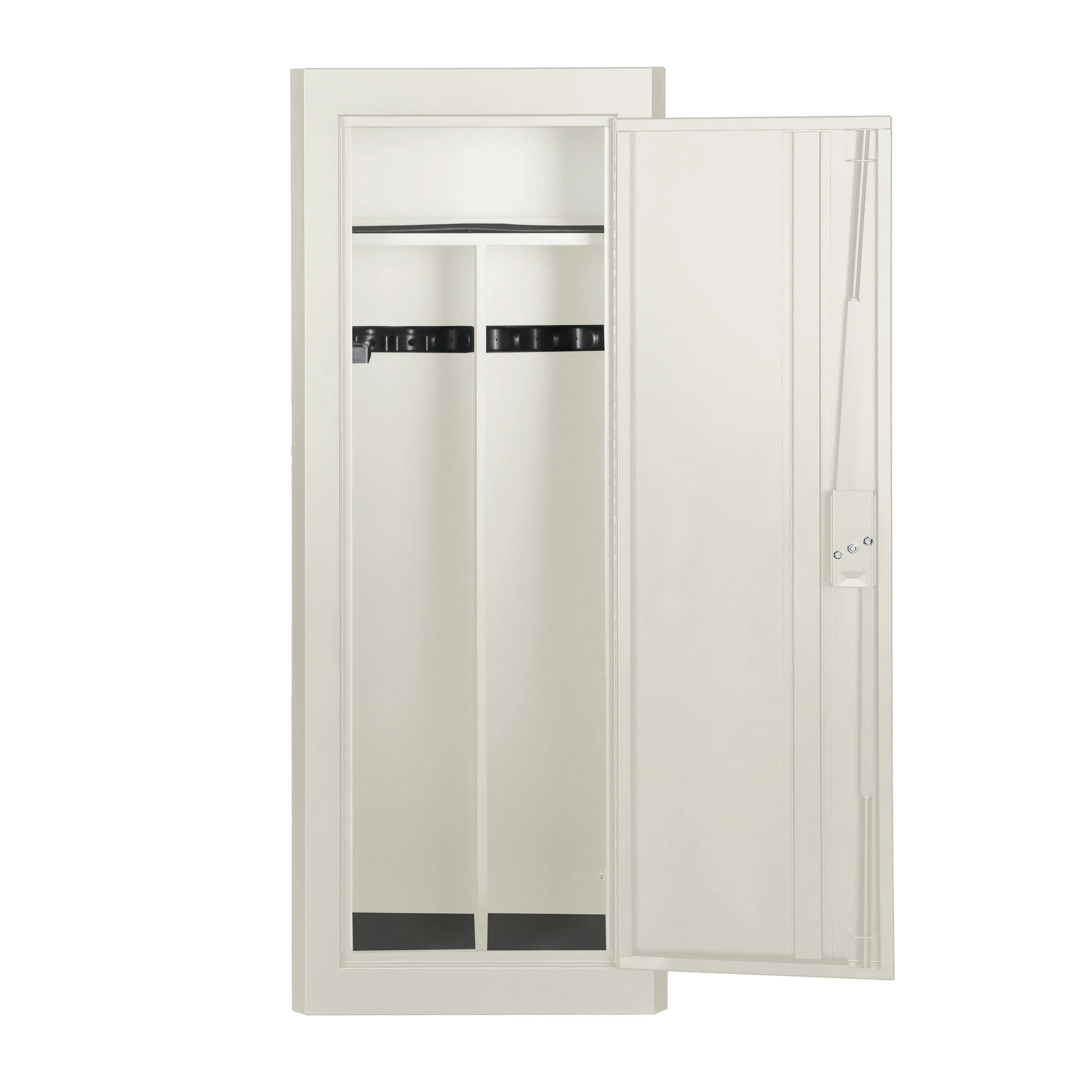 Mossy Oak 18 Gun Security Cabinet, 21 in x 18 in x 55 in, Rifle, Key Lock, White - image 7