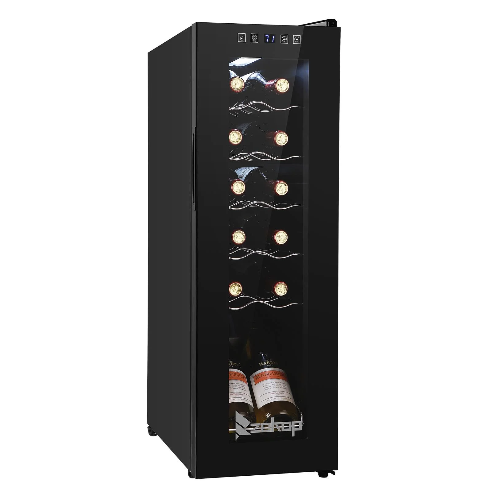 Ktaxon 18 Bottle Compressor Wine Cooler Freestanding Wine Fridge, Fast Cooling, Low Noise - Image 23