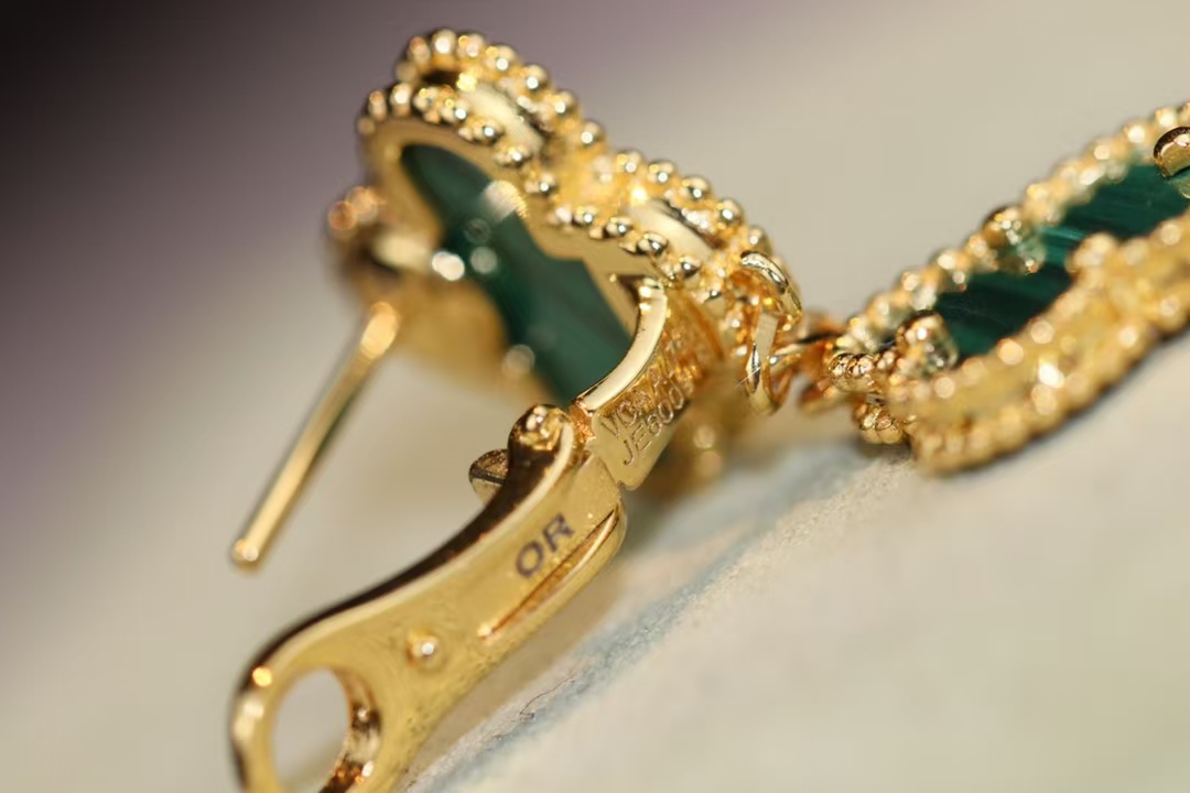 VCA Magic Alhambra Earrings 3 Motifs - Original Replica Club