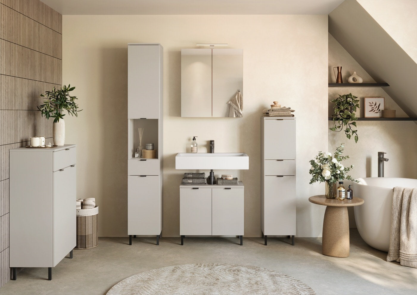 Germania Arcena Cashmere Badkamerkast Hoog