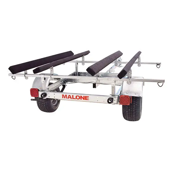 Malone LowMax 2-Kayak Galvanized Steel Trailer With LED Lights And 70 MPH Tires - Image 5 Malone LowMax 2-Kayak Galvanized Steel Trailer With LED Lights And 70 MPH Tires - Image 5