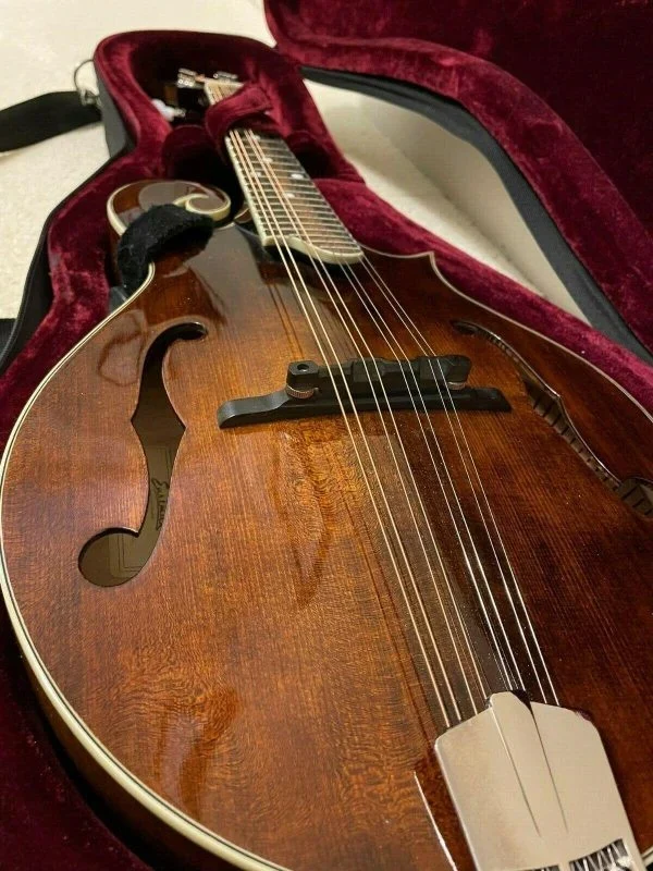 Eastman F-Style Mandolin, 8 Strings, Brown, With Hard Case - MD515 - Image 7 Eastman F-Style Mandolin, 8 Strings, Brown, With Hard Case - MD515 - Image 7