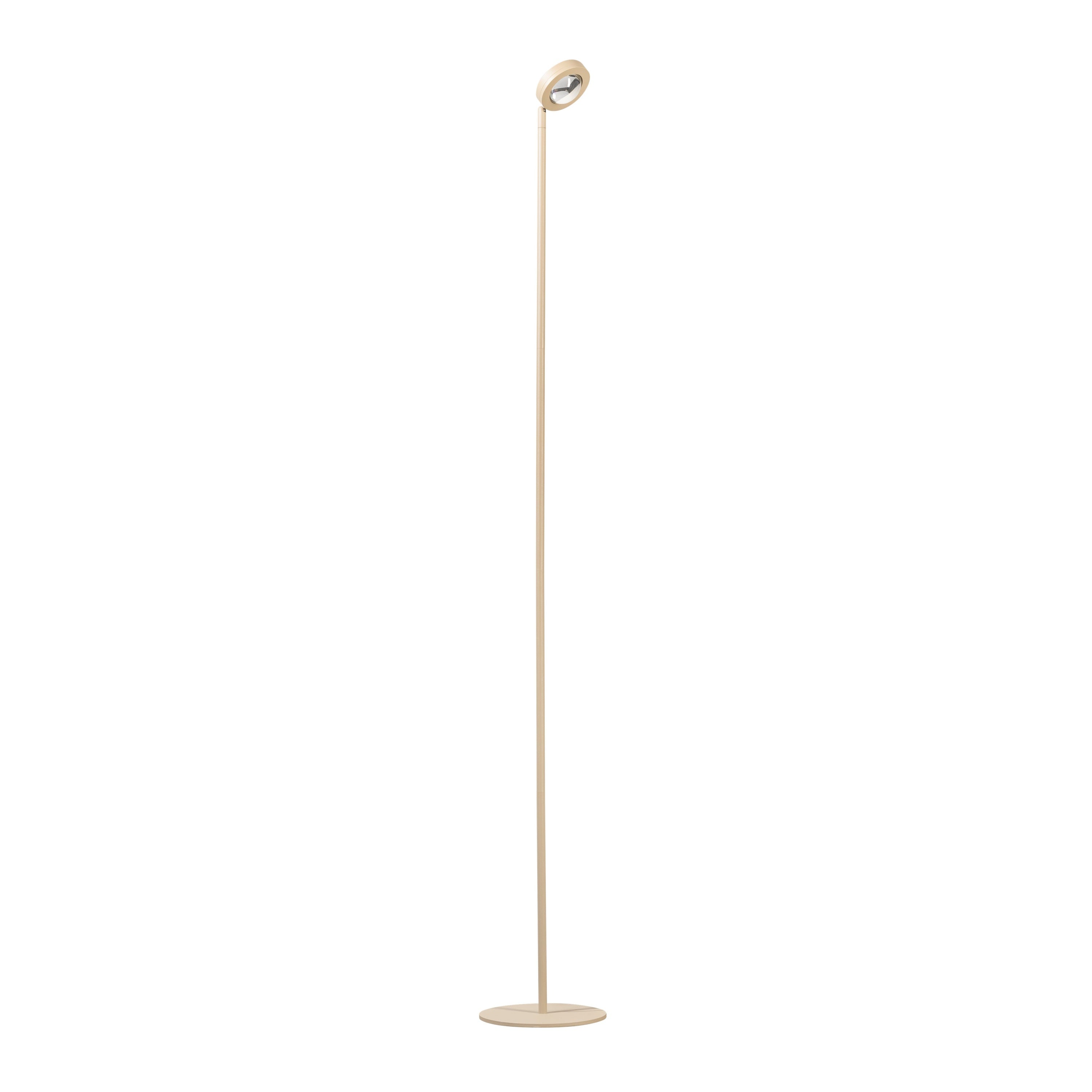 ETH Vloerlamp Jake Round Anodic Zand met Lens 3-Step Dimmer 9 Watt 1
